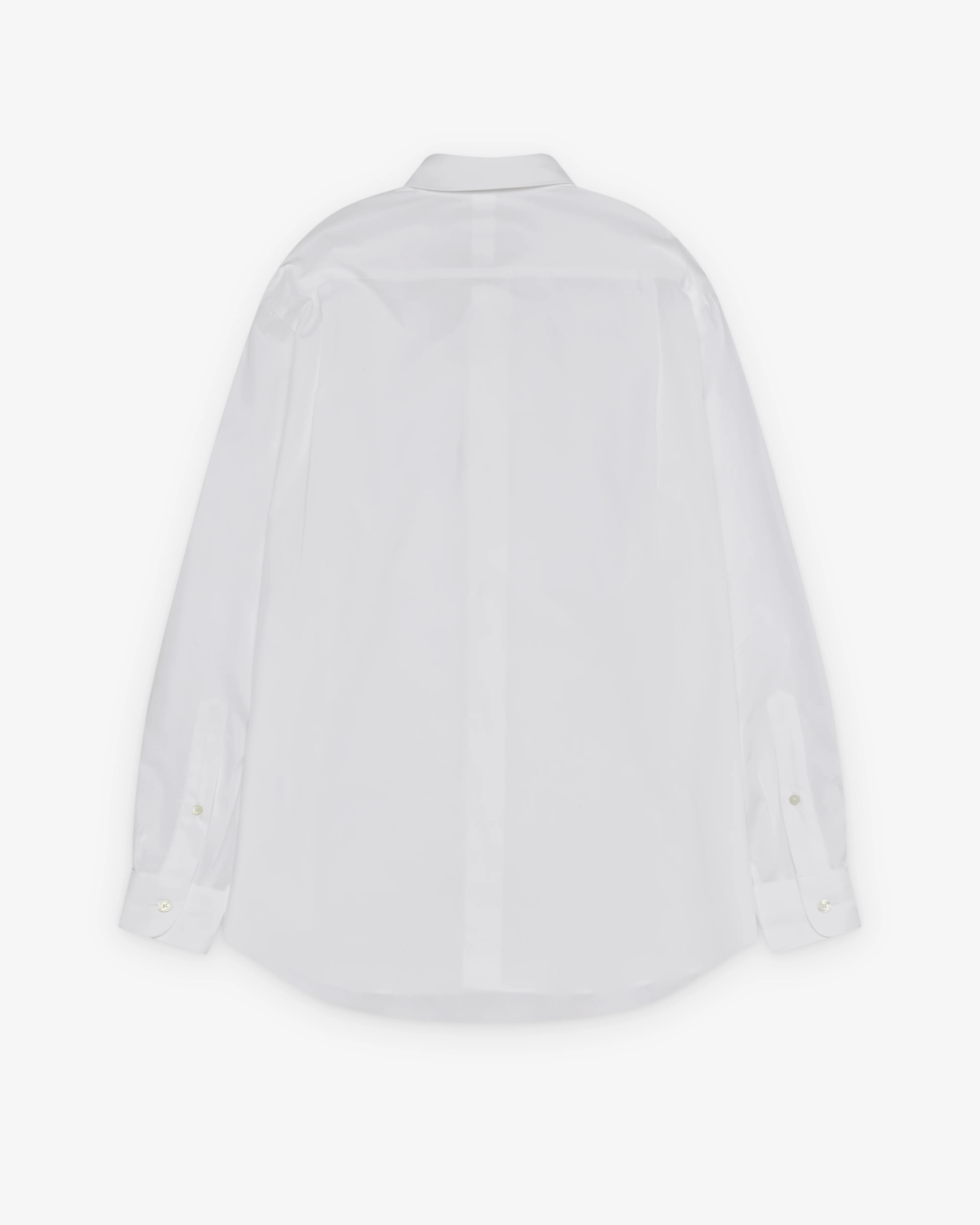 A.Presse - Men's Regular Collar Shirt - (White) - Image 2
