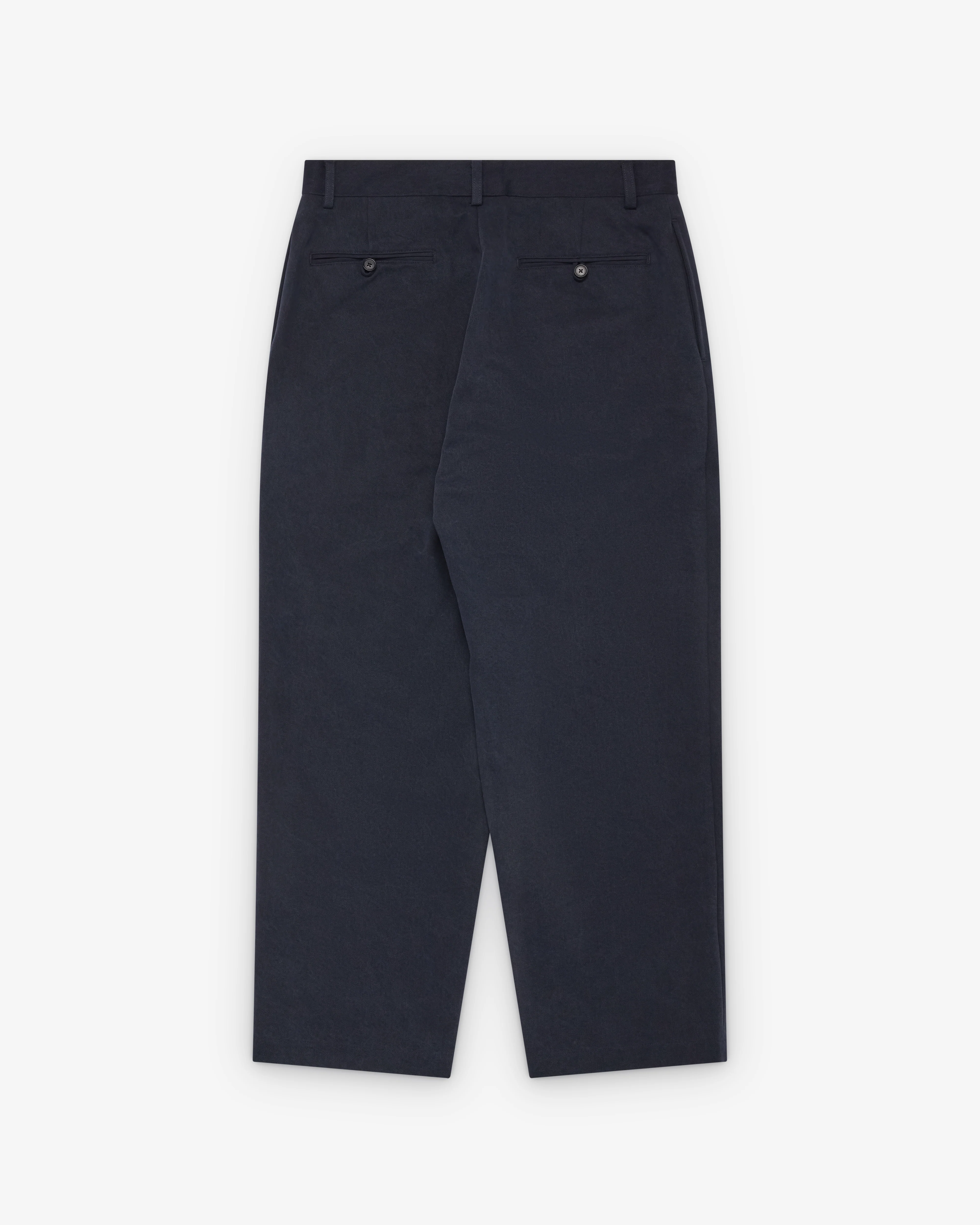 A.Presse - Men's Type .3 Chino Trousers - (Navy) - Image 2
