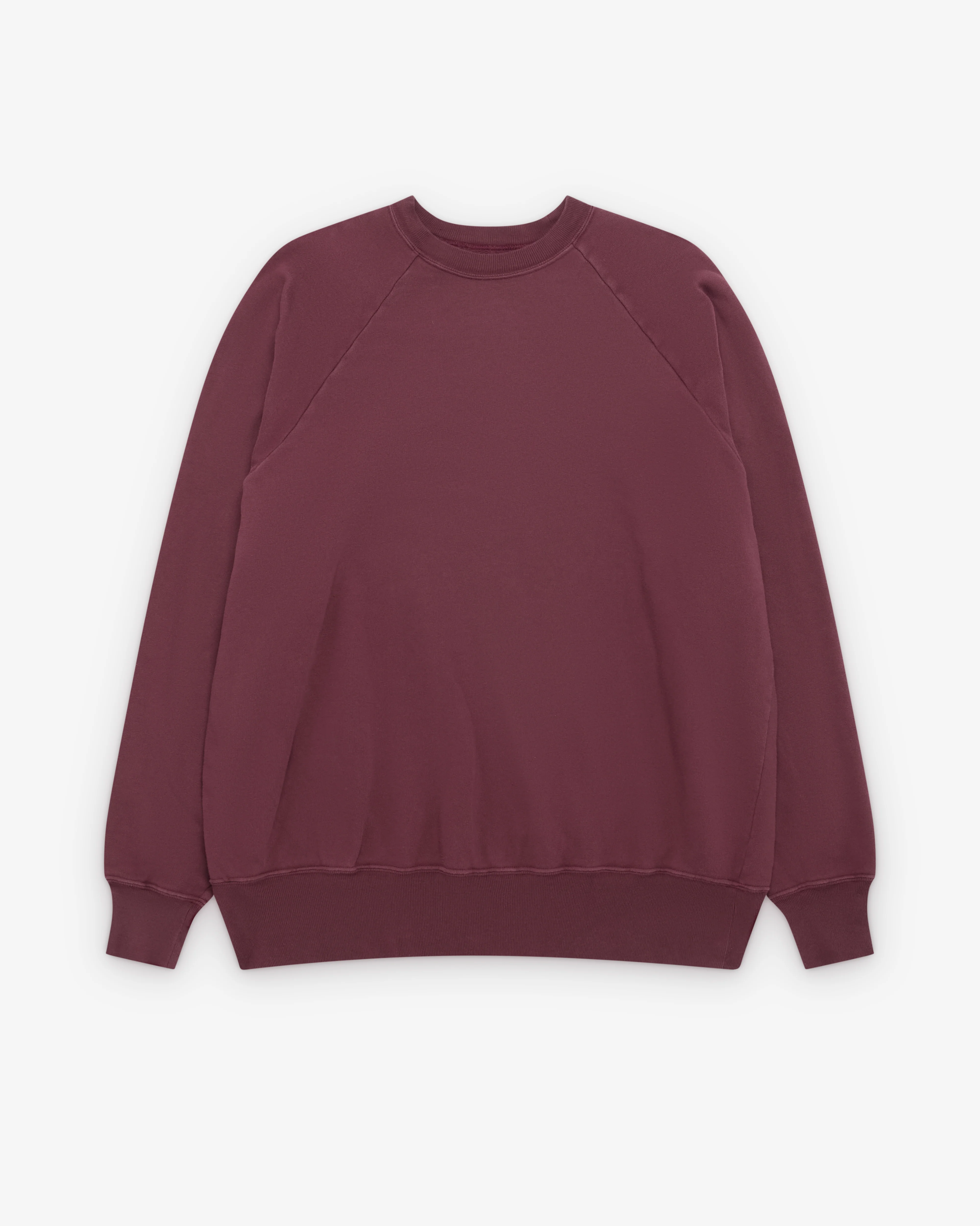 A.Presse - Men's Vintage Light Weight Sweatshirt - (Burgundy)