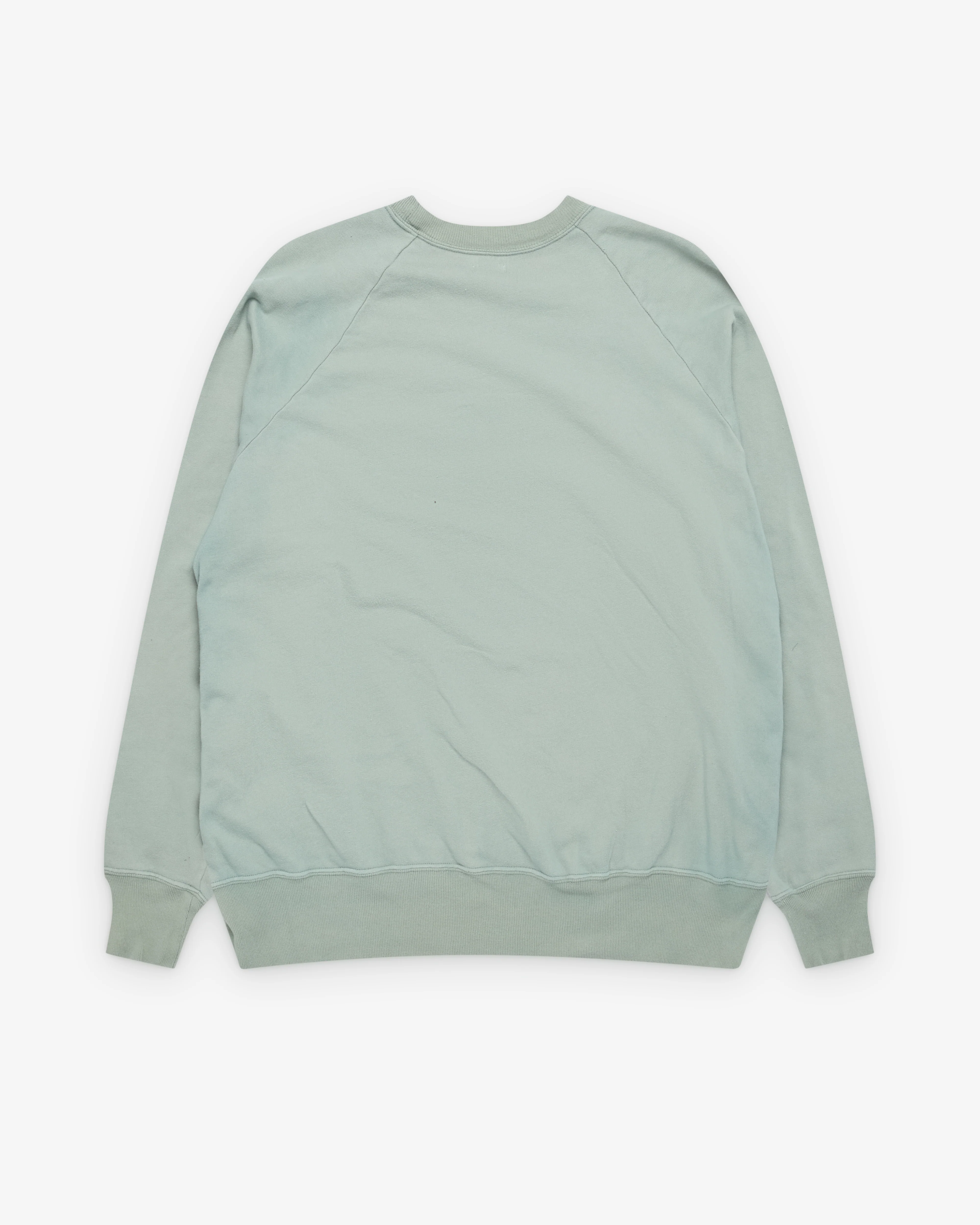 A.Presse - Men's Vintage Light Weight Sweatshirt - (Green) - Image 2