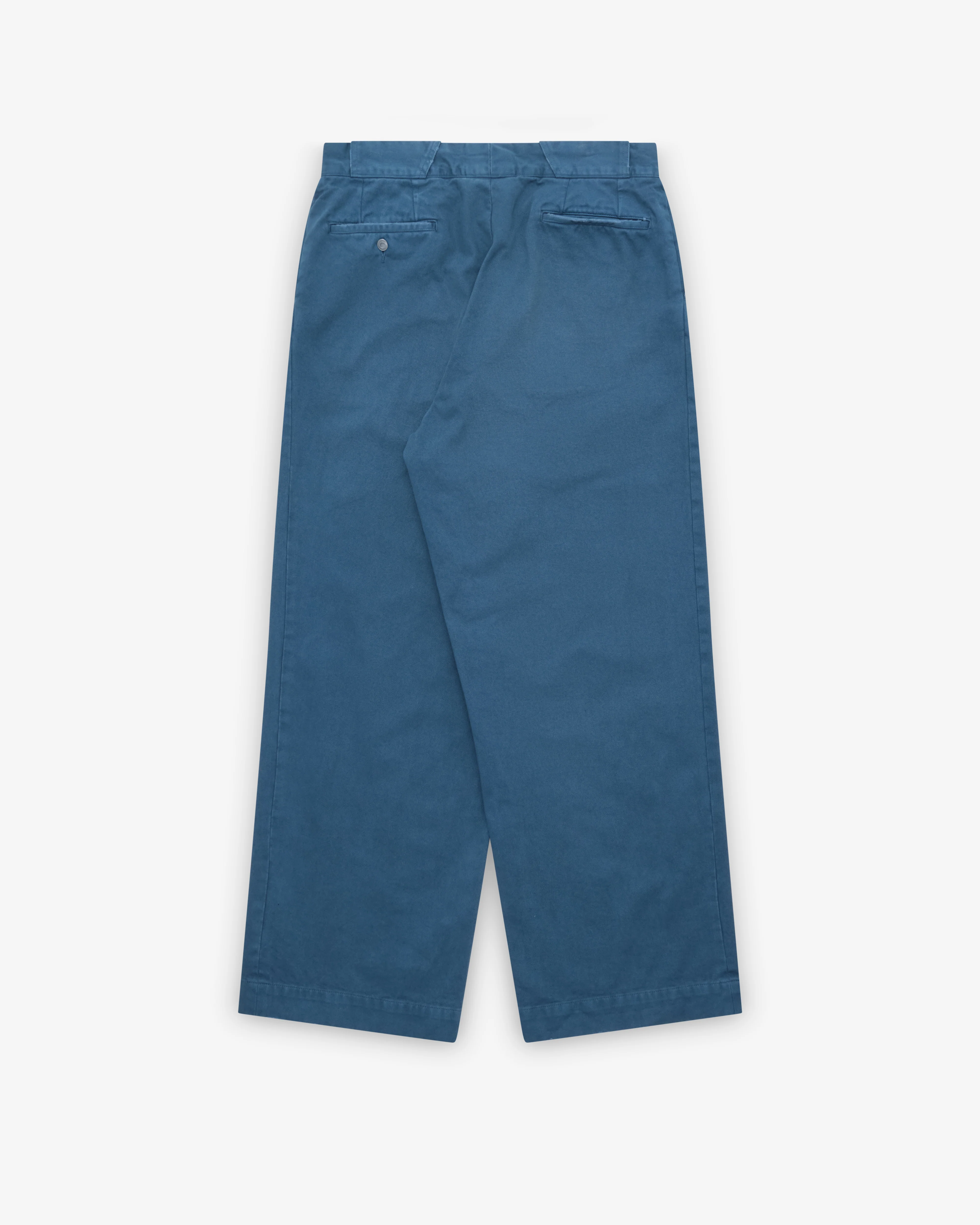 A.Presse - Men's Vintage Work Pants - (Blue) - Image 2