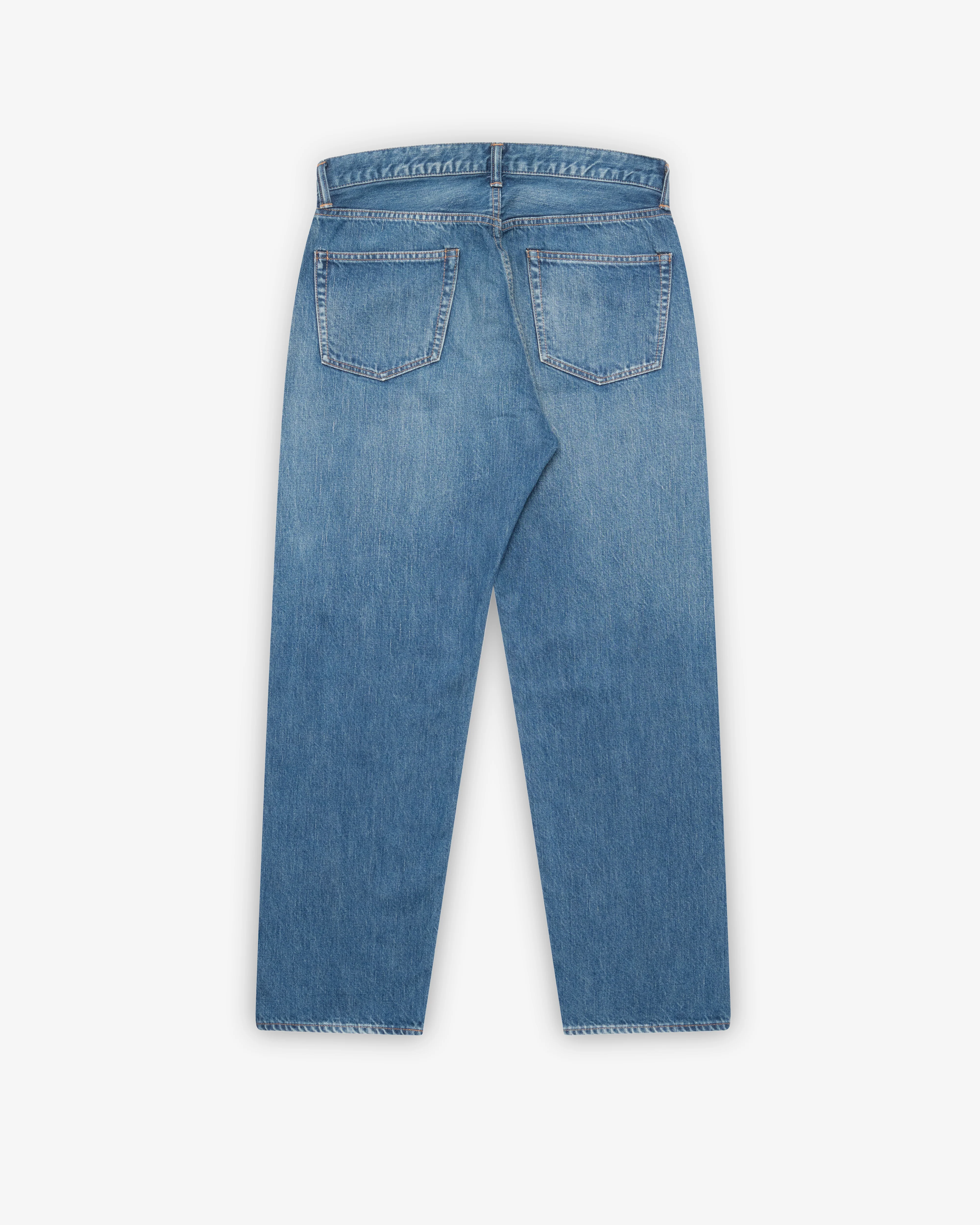 A.Presse - Men's Washed Denim Pants - (Bleach) - Image 2