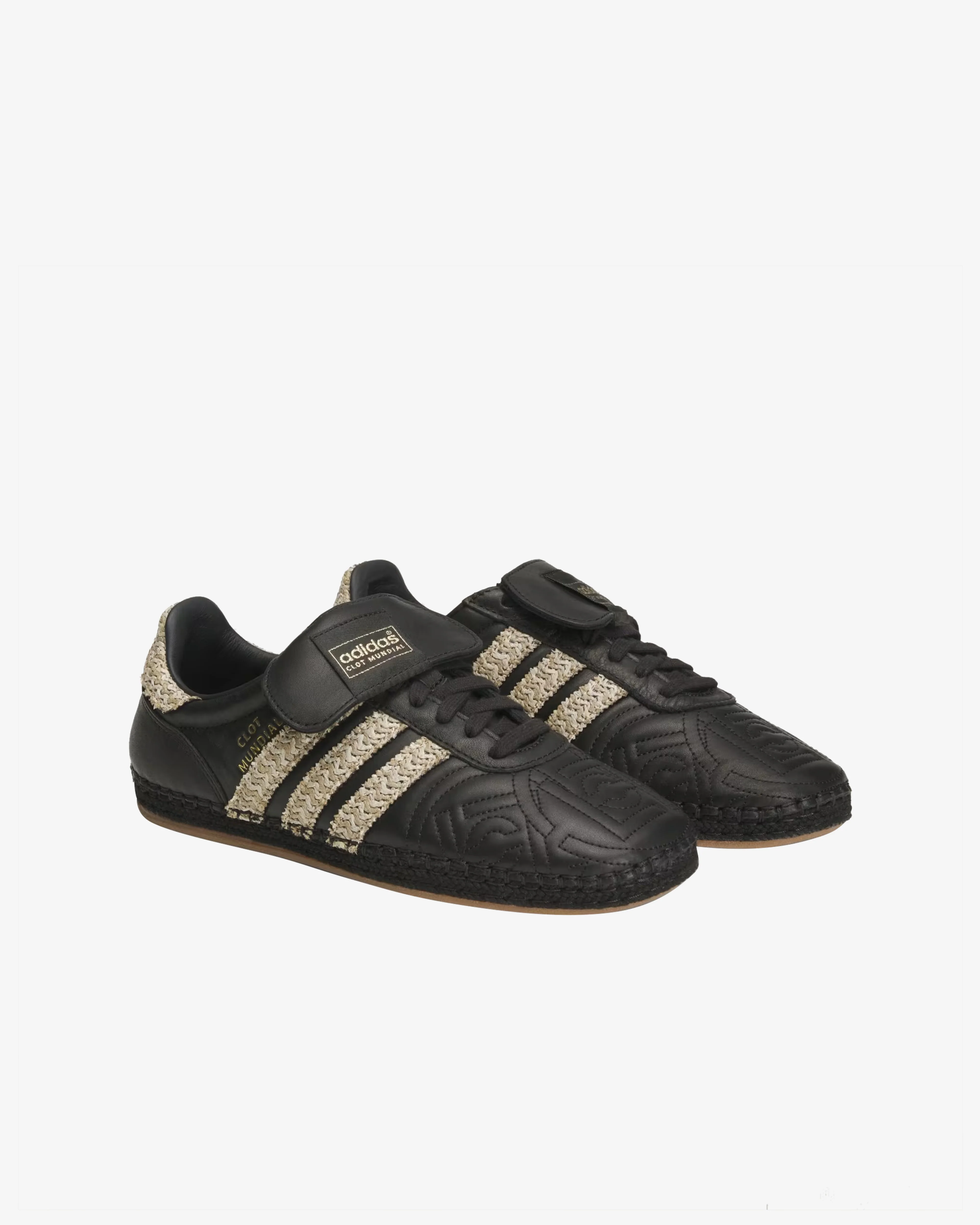 Adidas - Men's CLOT Mundial By Edison Chen Sneakers - (Core Black/Hemp) - Image 4