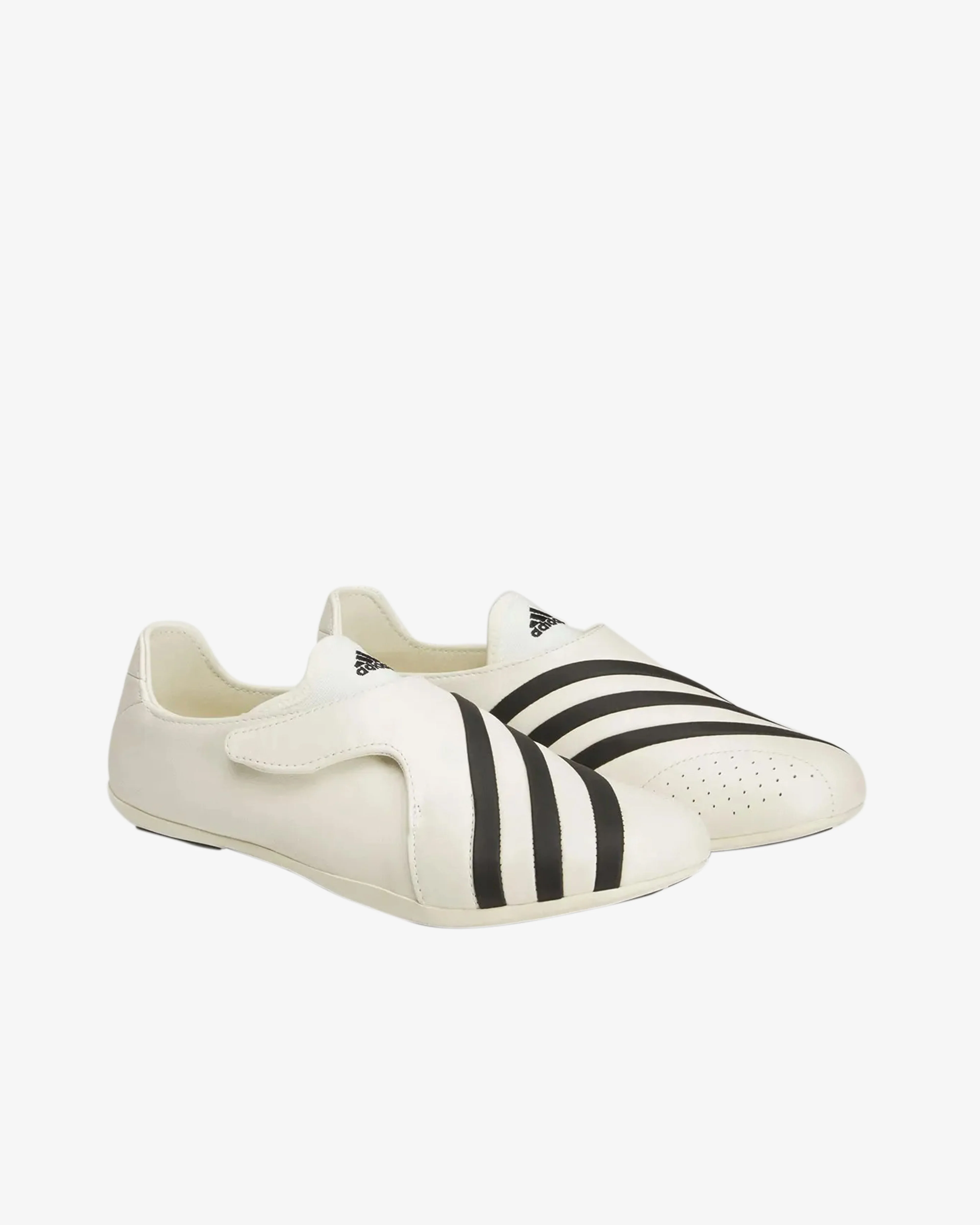 Adidas - Men's Pharrell Vario Flat Earther Sneakers - (Chalk White/Black) - Image 6