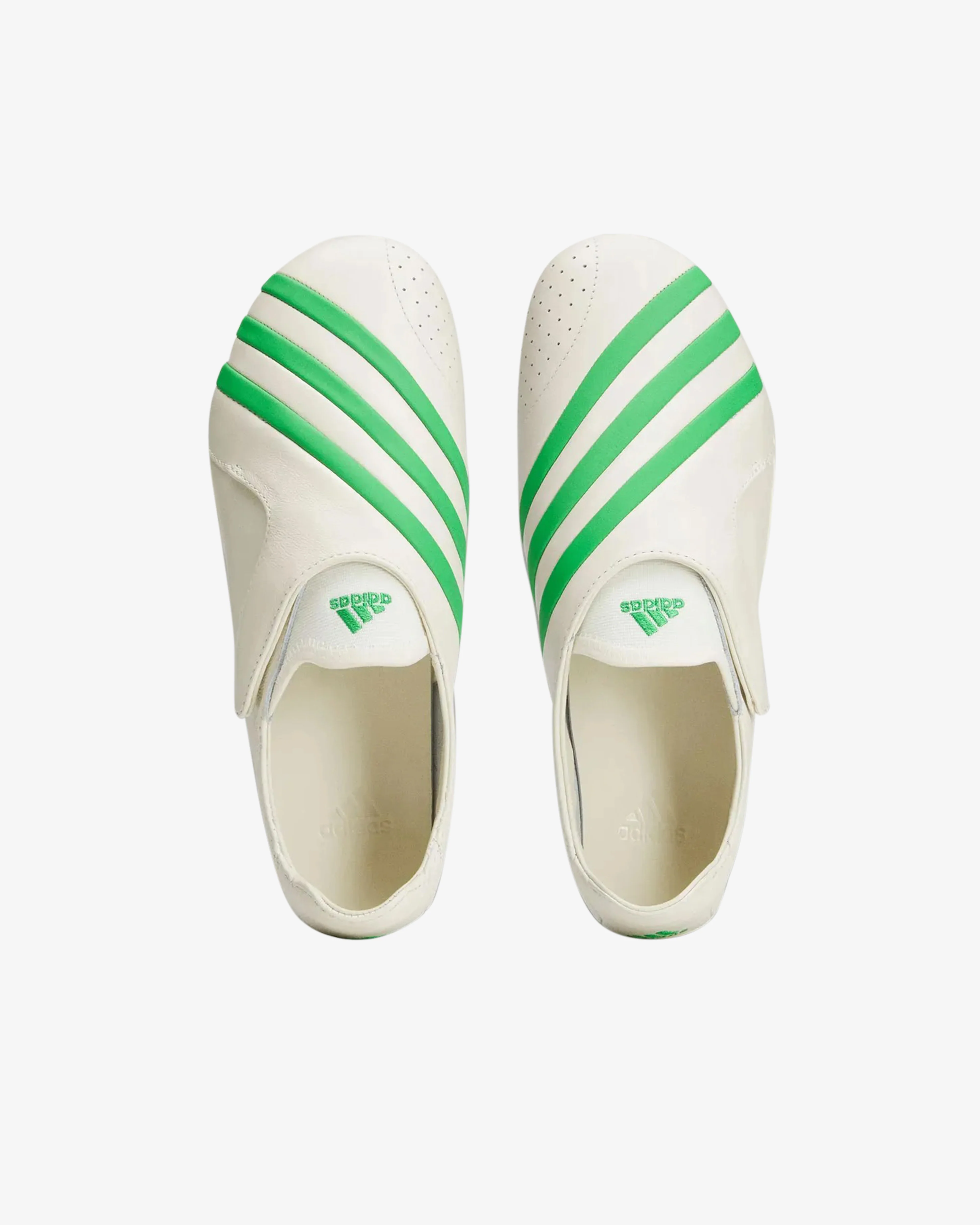 Adidas - Men's Pharrell Vario Flat Earther Sneakers - (Chalk White/Green) - Image 3