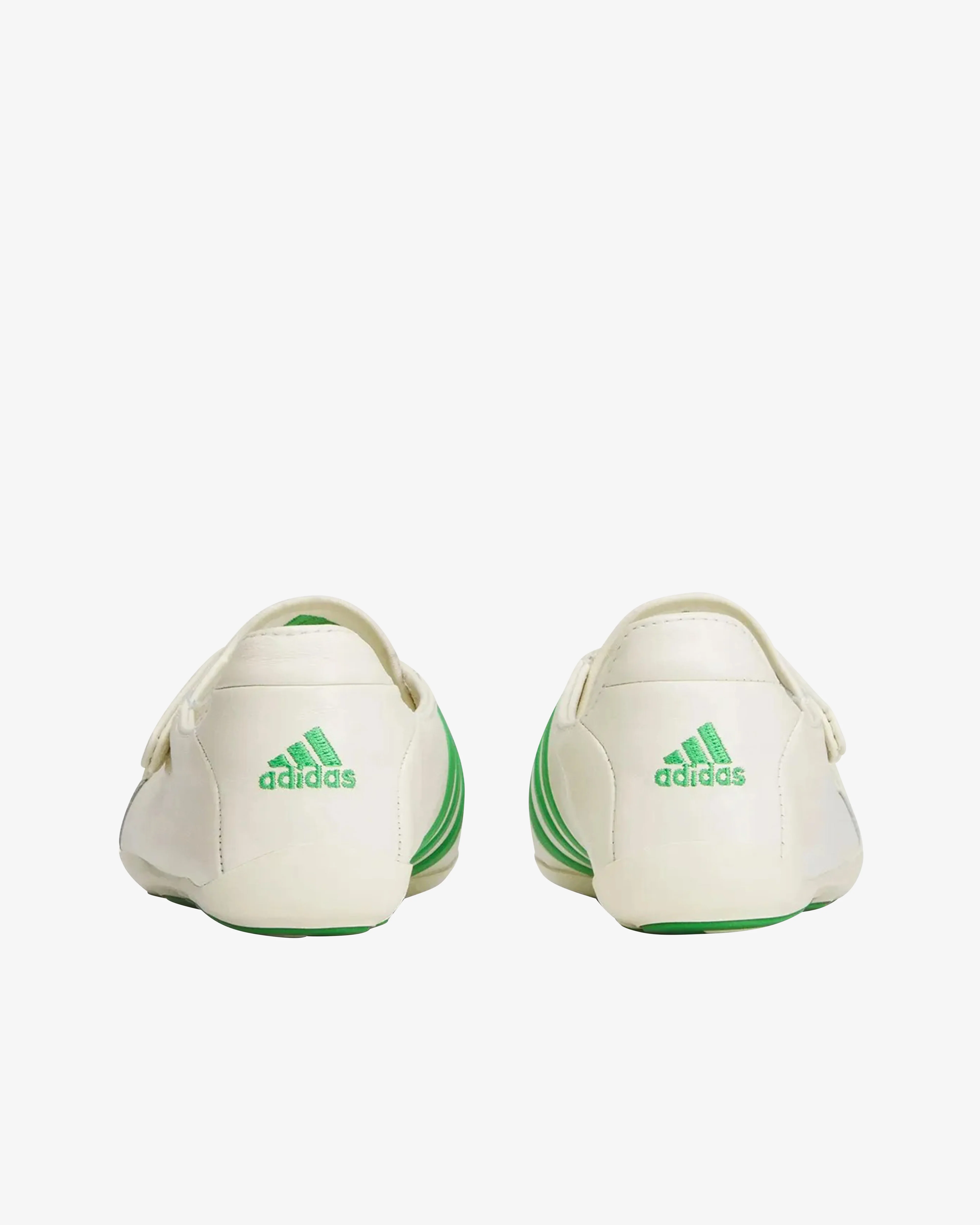 Adidas - Men's Pharrell Vario Flat Earther Sneakers - (Chalk White/Green) - Image 4