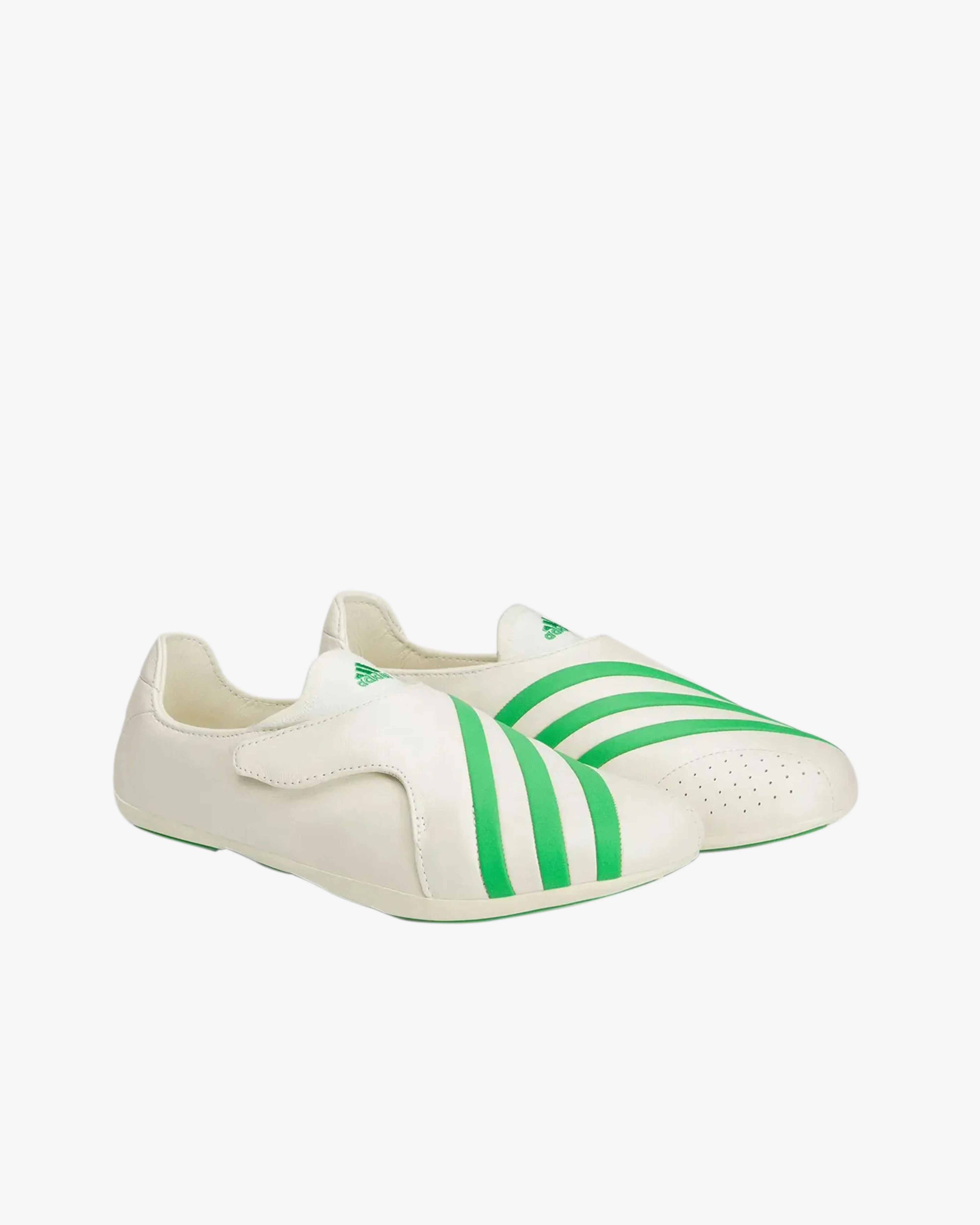 Adidas - Men's Pharrell Vario Flat Earther Sneakers - (Chalk White/Green) - Image 6