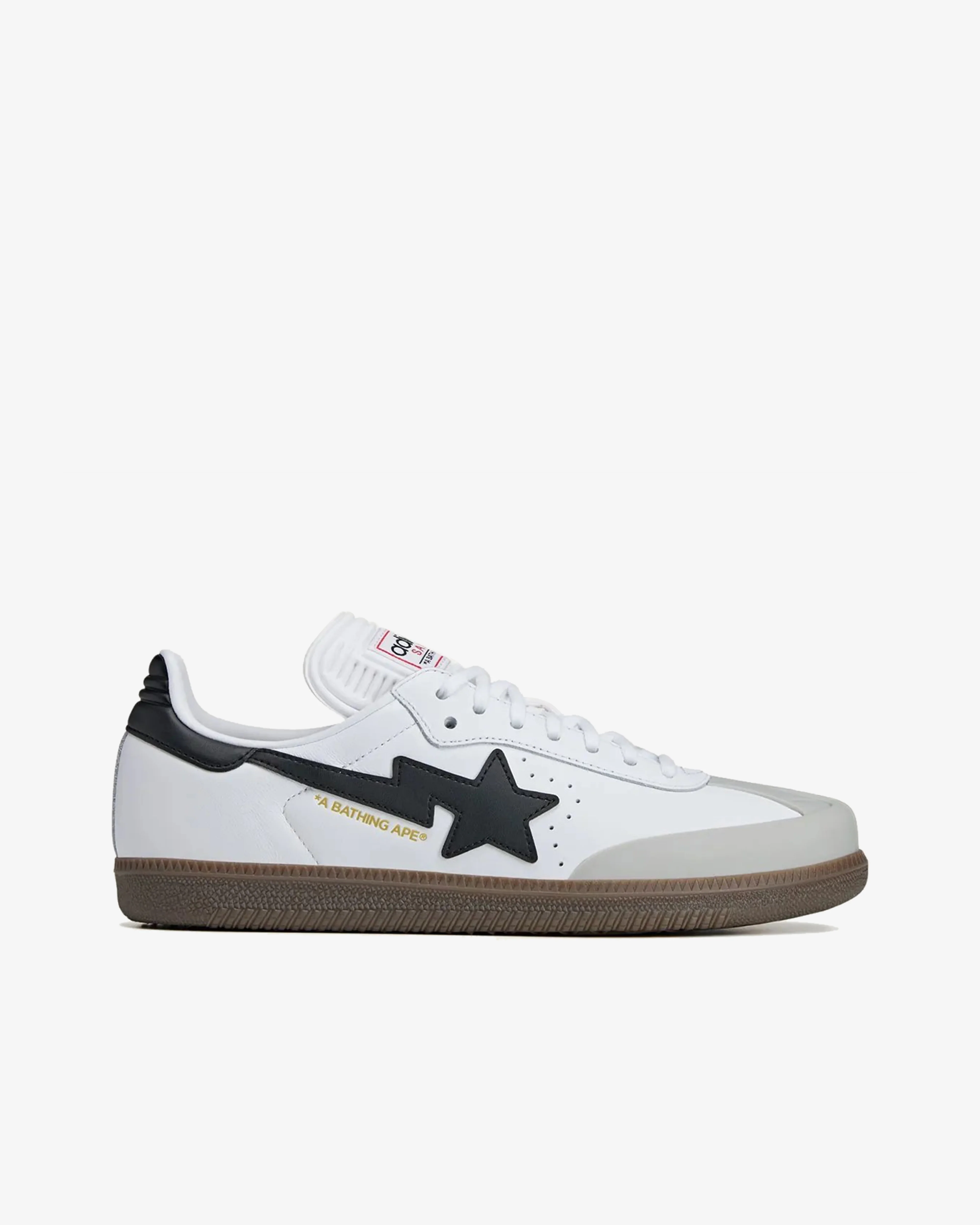 Adidas - Men's Samba Bape Sneakers - (White/Black)