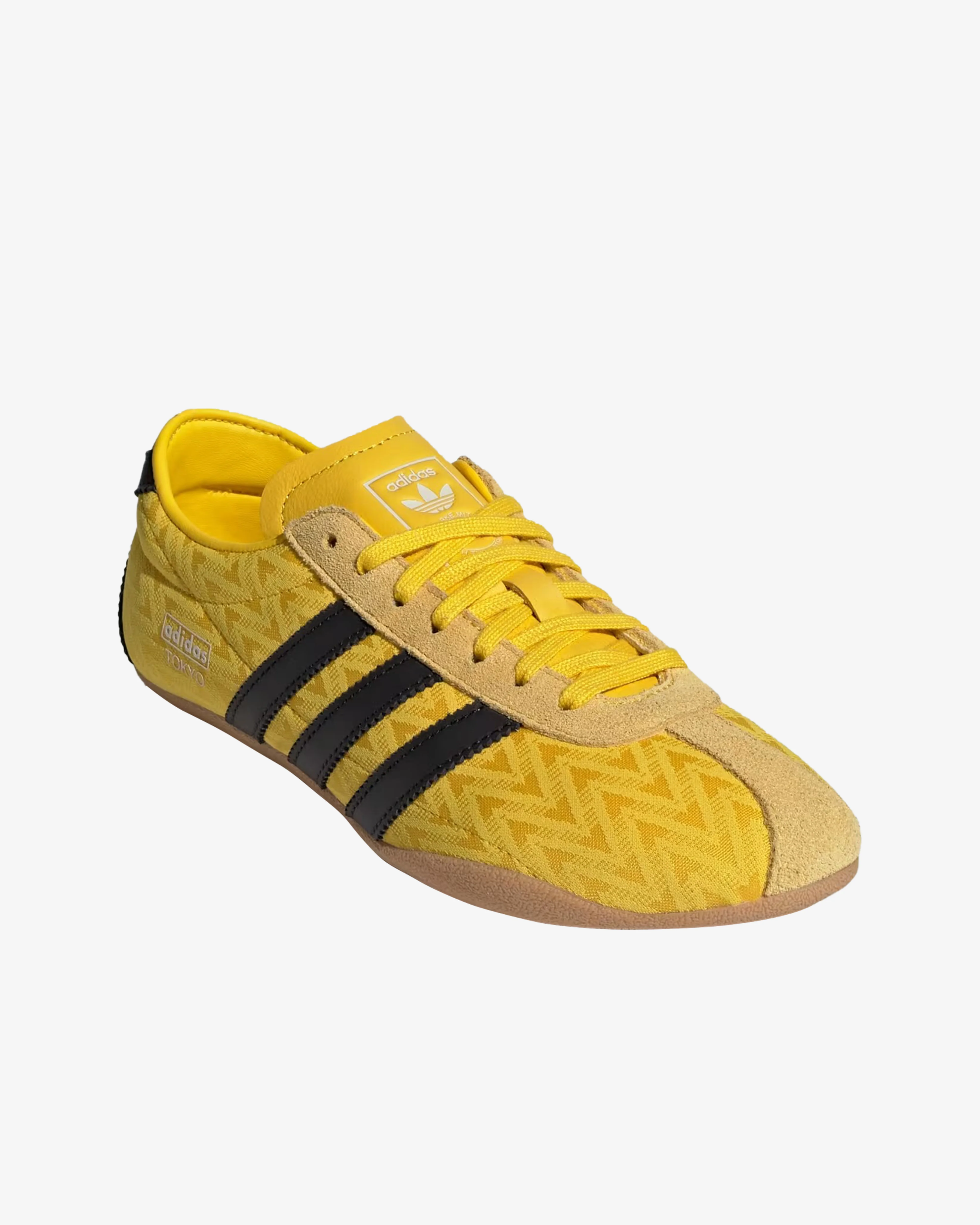Adidas - Women's Tokyo Sneakers - (Eqt Yellow/Core Black/Off White) - Image 3