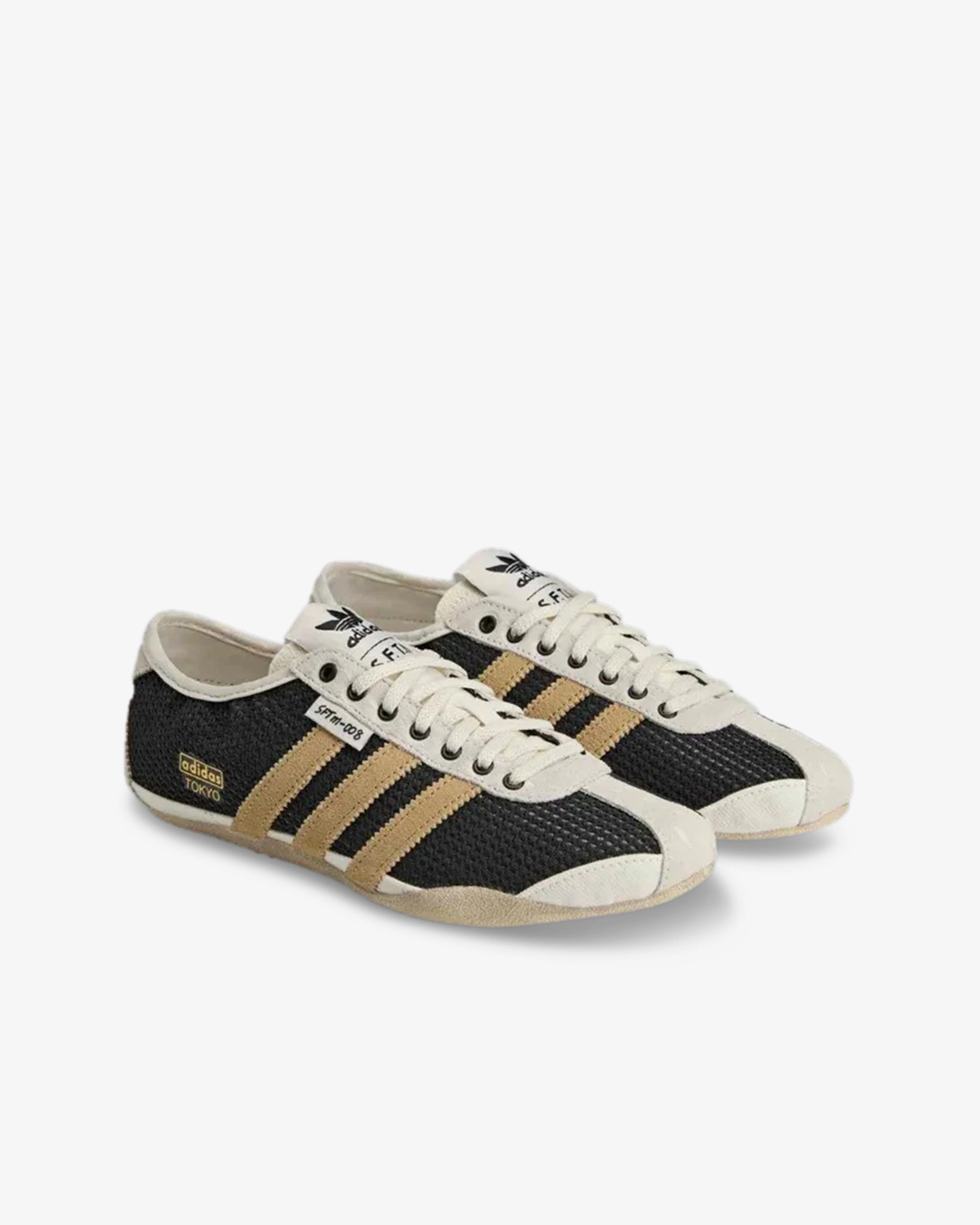 Adidas - Women's Song For The Mute Tokyo Sneakers - (Black/Beige) - Image 3