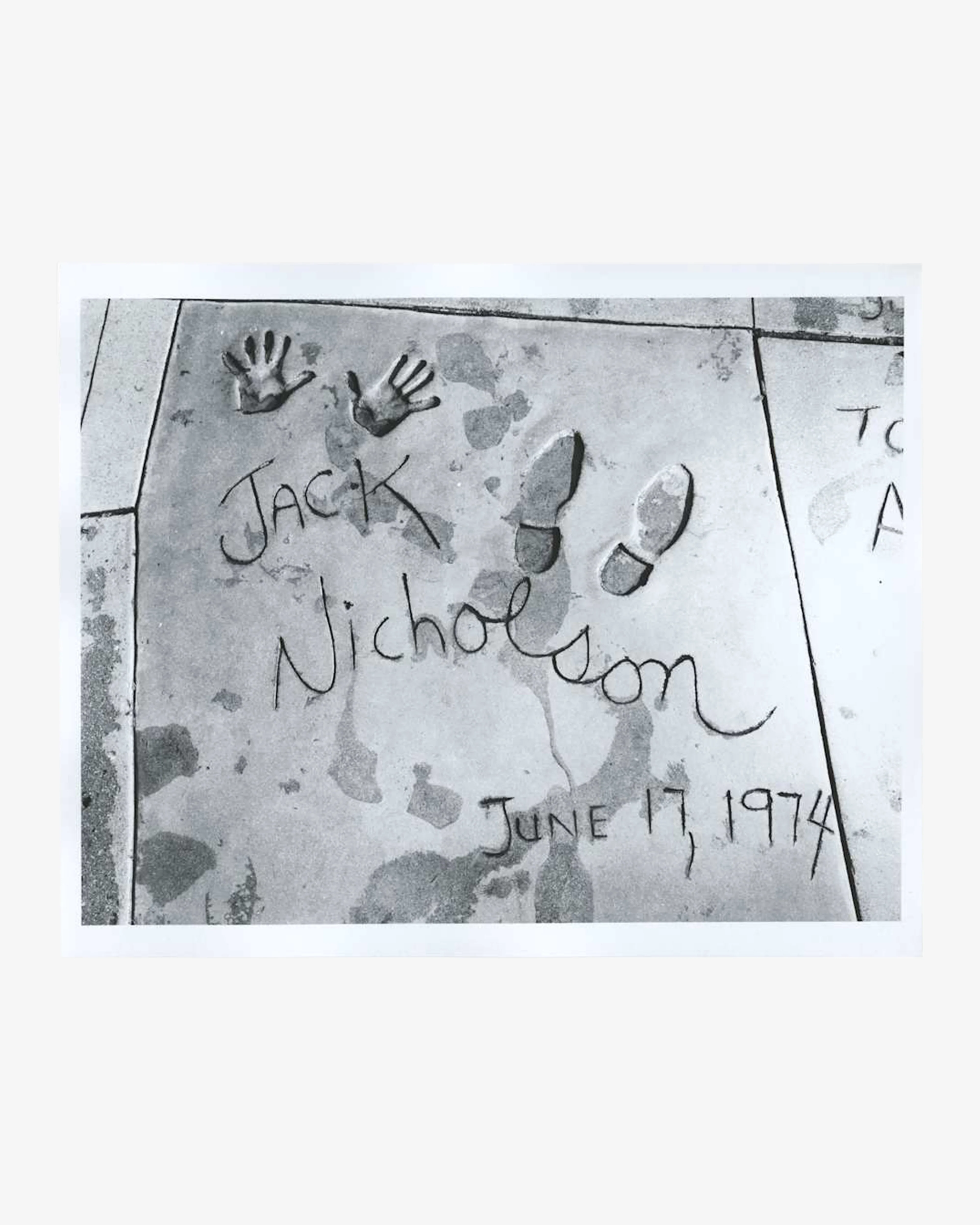 The Andy Warhol Foundation - Sidewalk Jack Nicholson - (Multi)