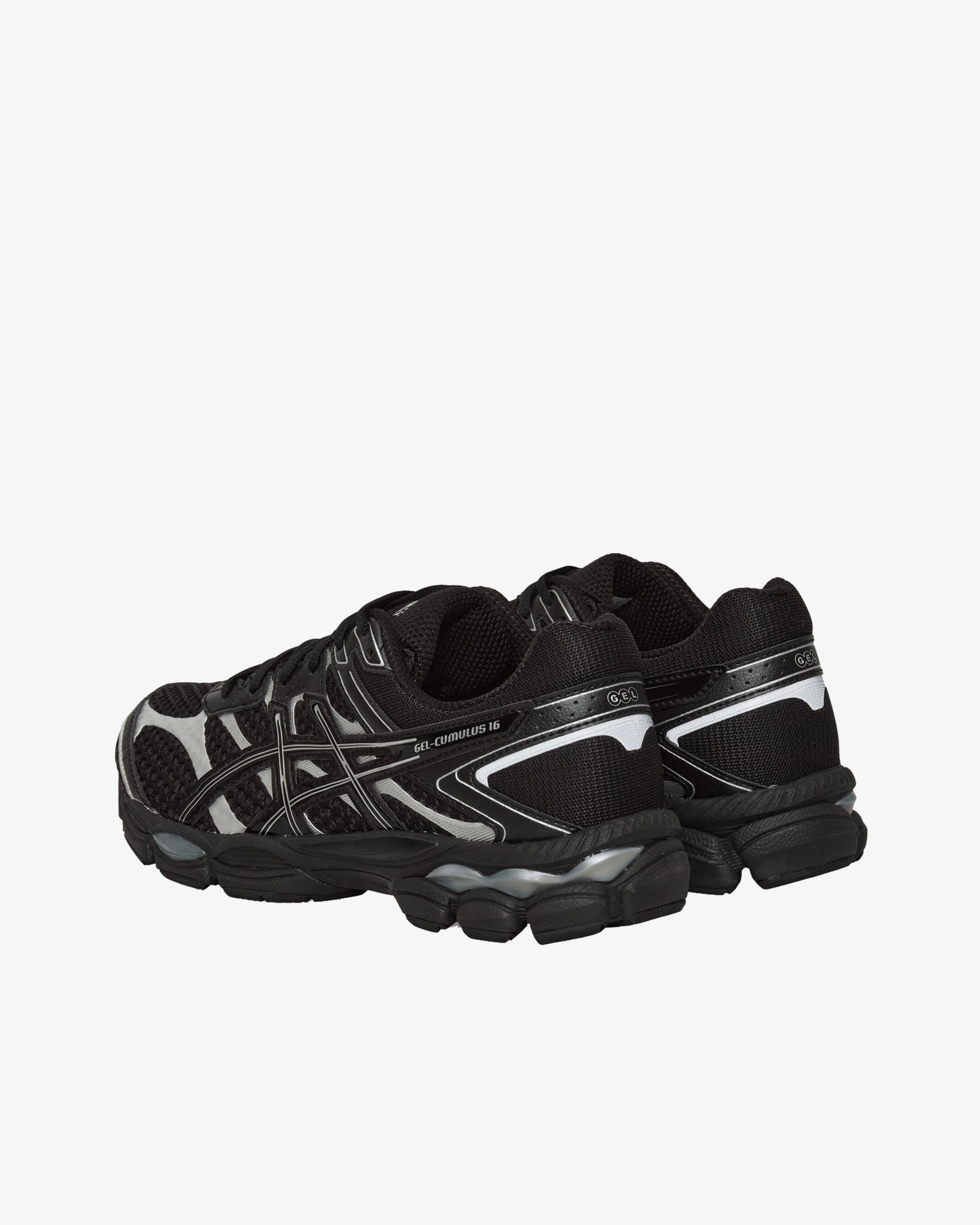 Asics - Men's Gel-Cumulus 16 Sneakers - (Black/Pure Silver) - Image 3