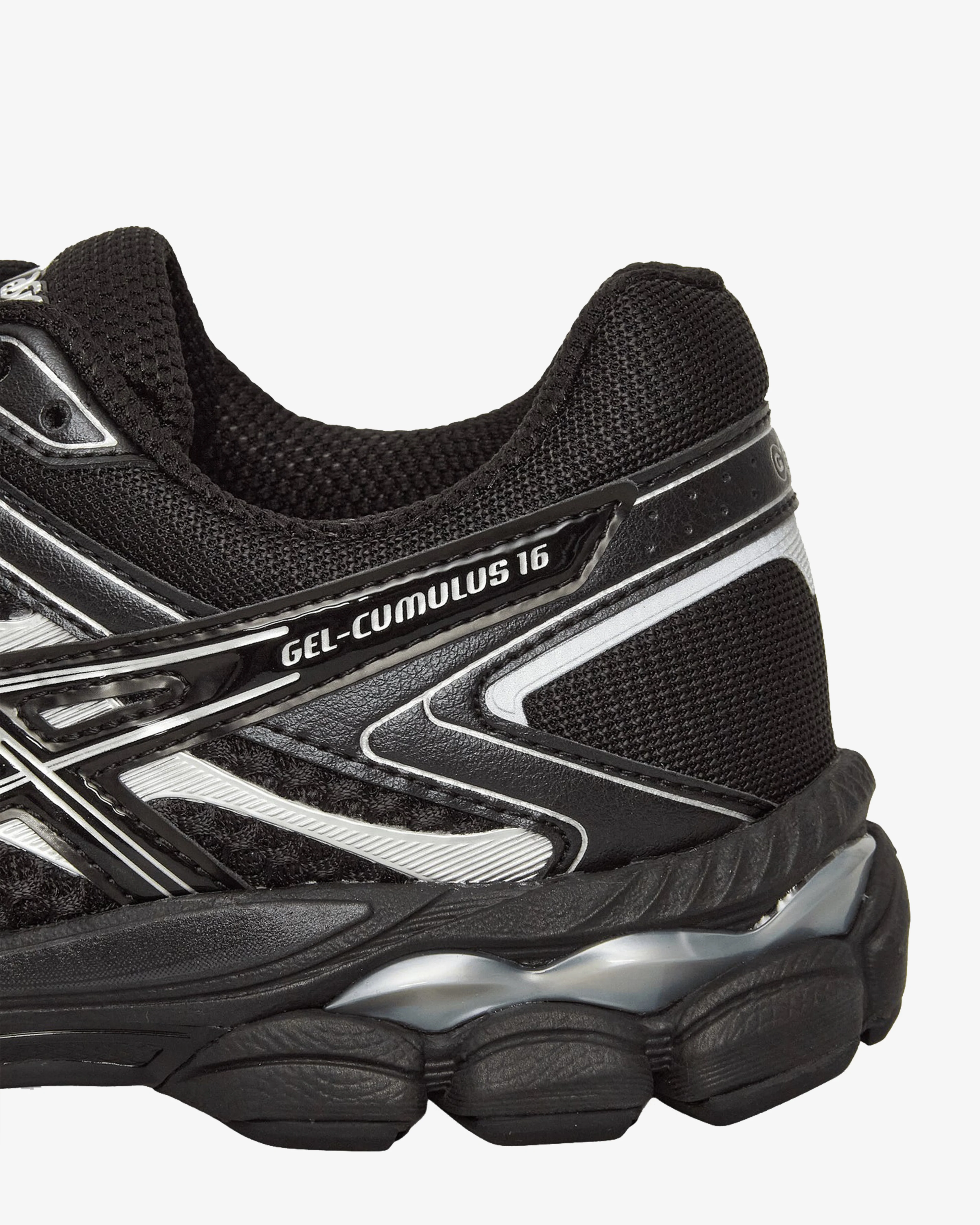 Asics - Men's Gel-Cumulus 16 Sneakers - (Black/Pure Silver) - Image 5