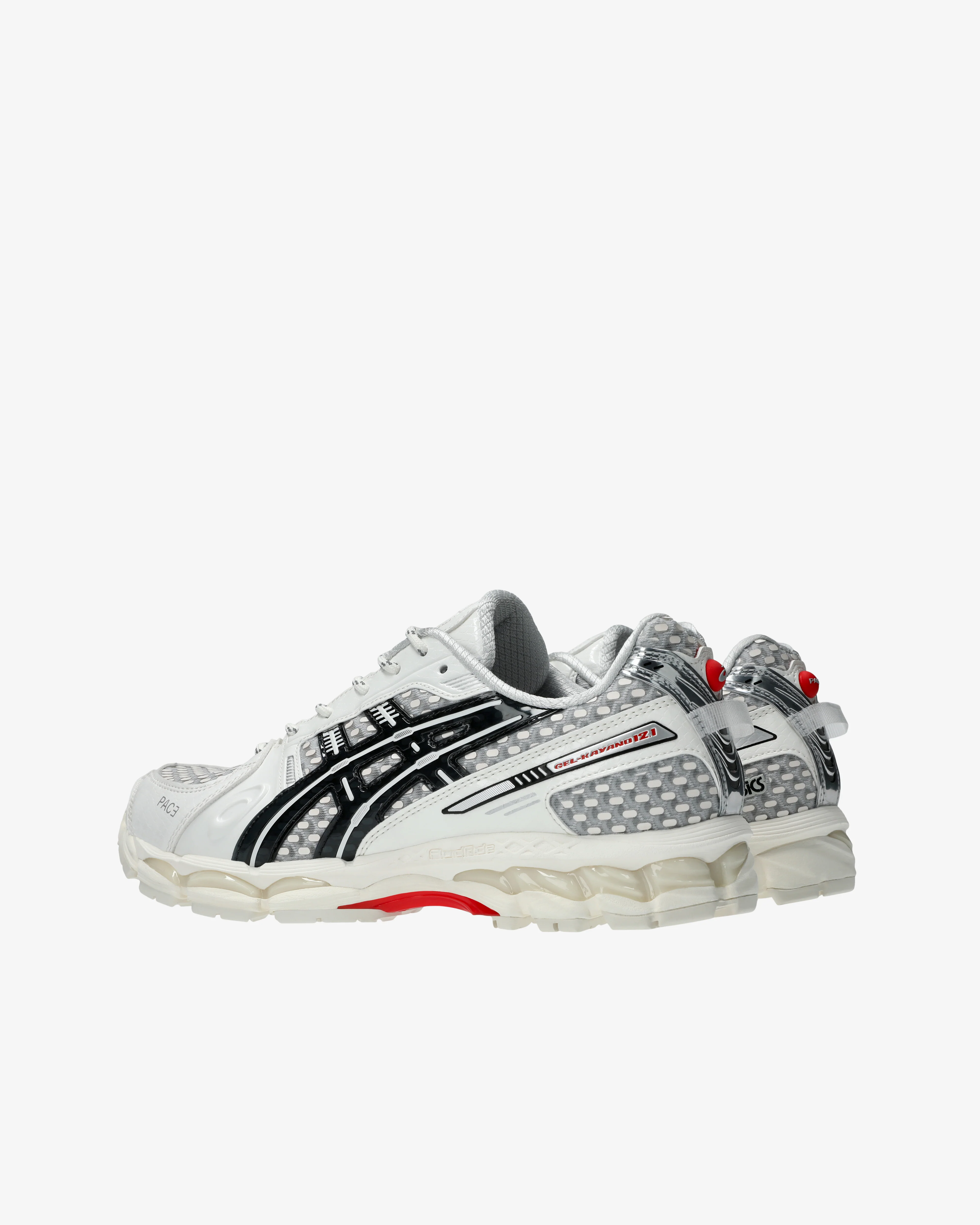 Asics - Men's Pace Gel-Kayano 12.1 - (Cream/Black) - Image 4