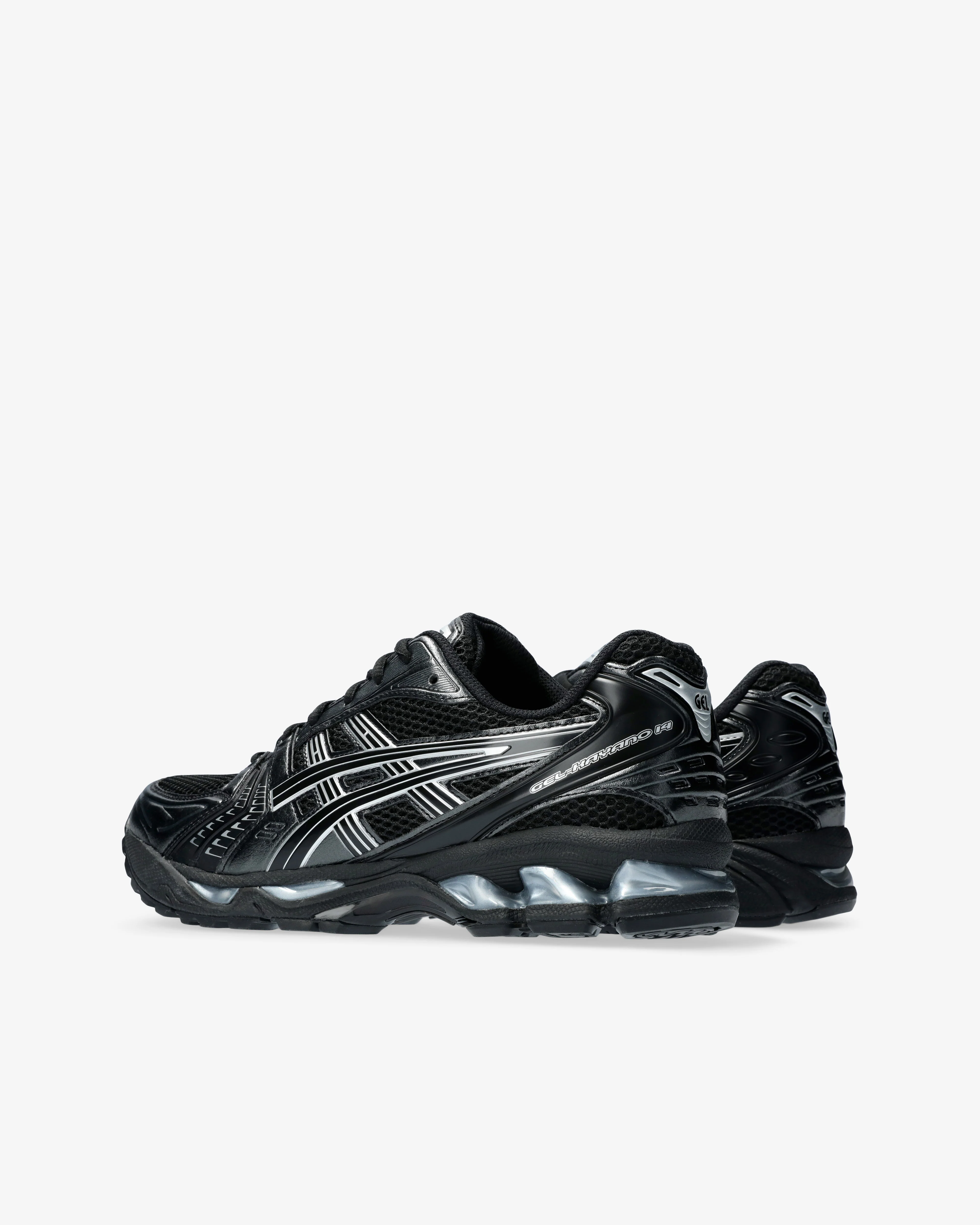 Asics - Men's Gel-Kayano 14 Sneakers - (Black/Silver) - Image 4