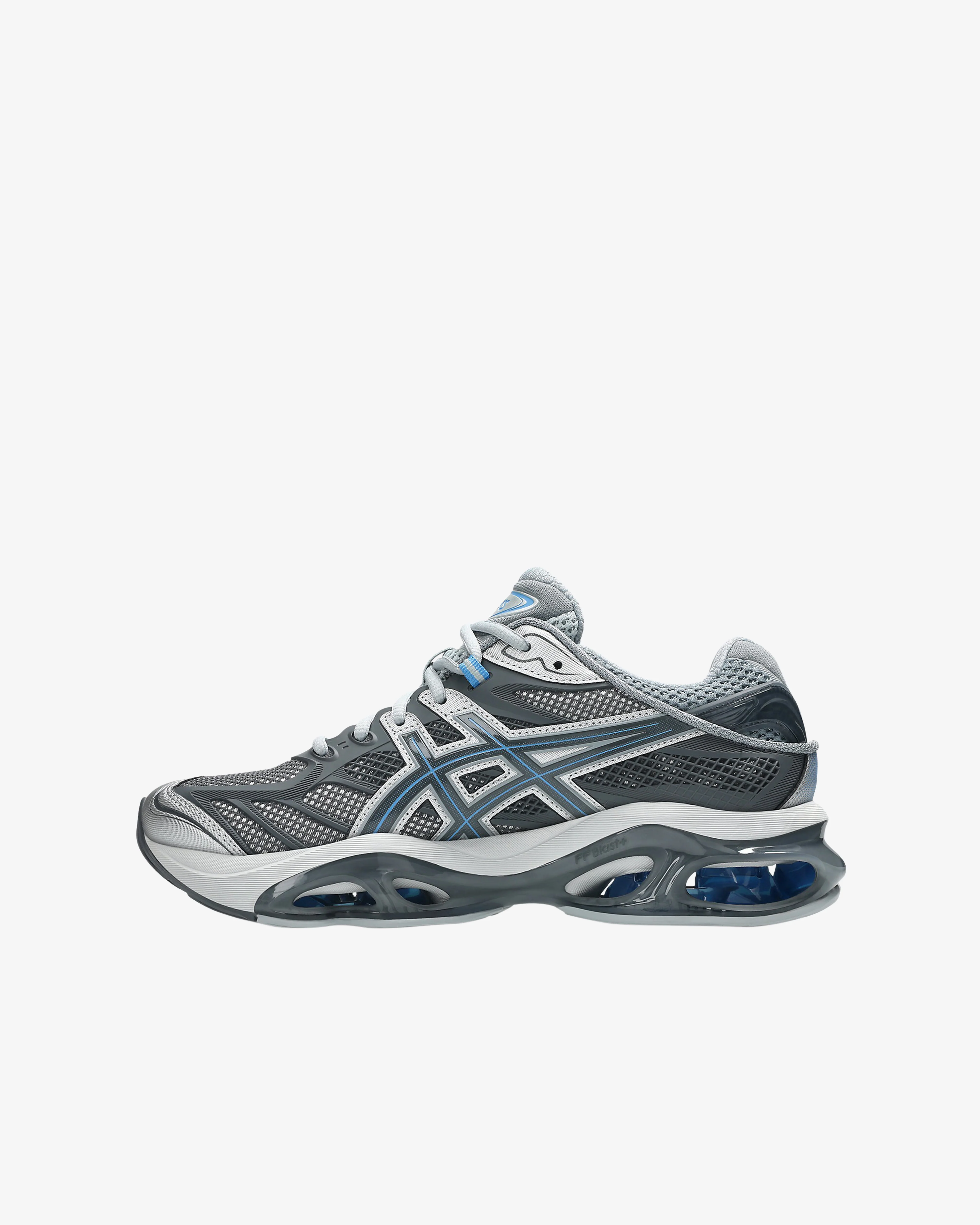 Asics - Men's Gel-Kinetic 2.0 Sneakers - (Silver/Blue) - Image 4