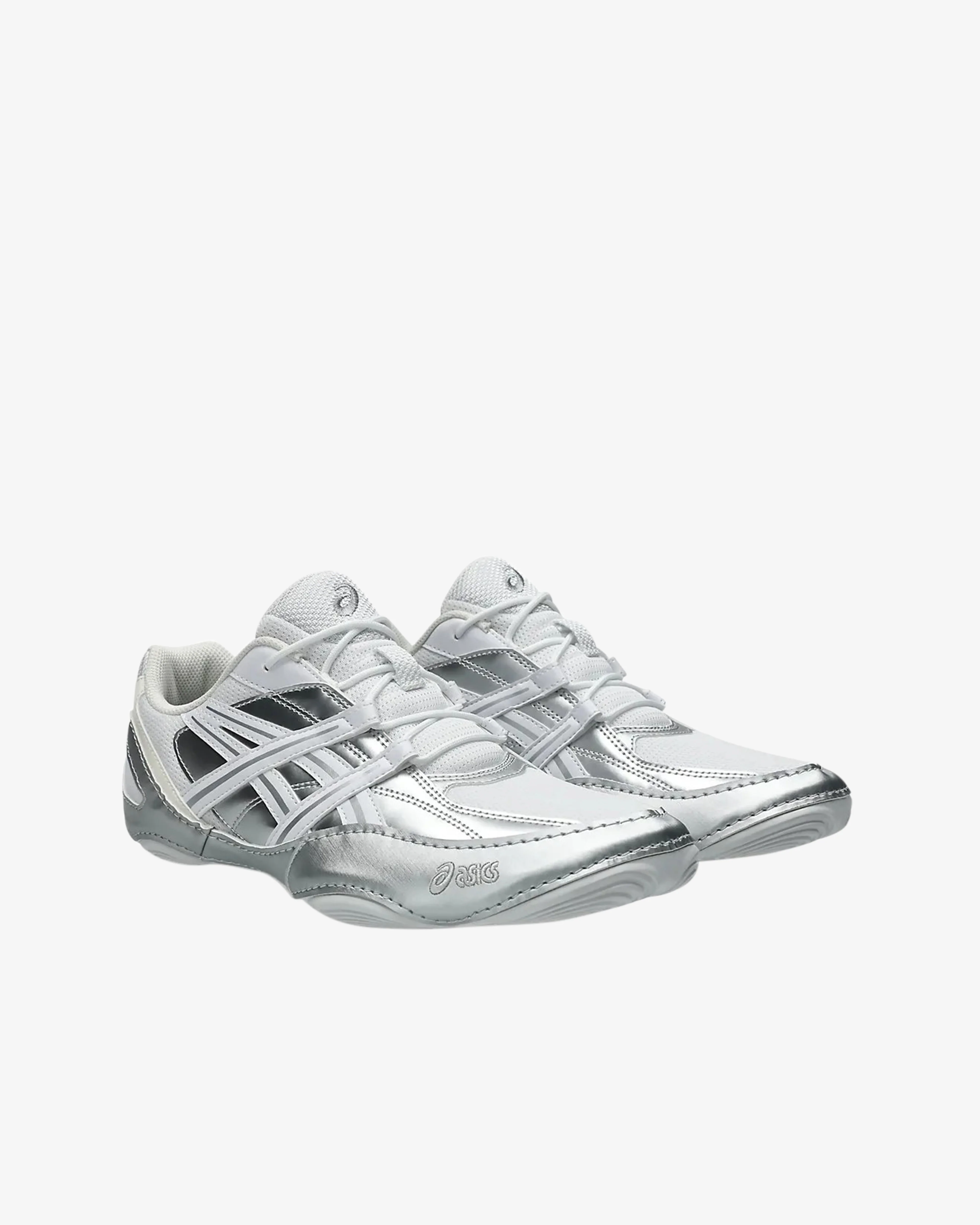 Asics - Men's Hypersync Sneakers - (White/Silver) - Image 2