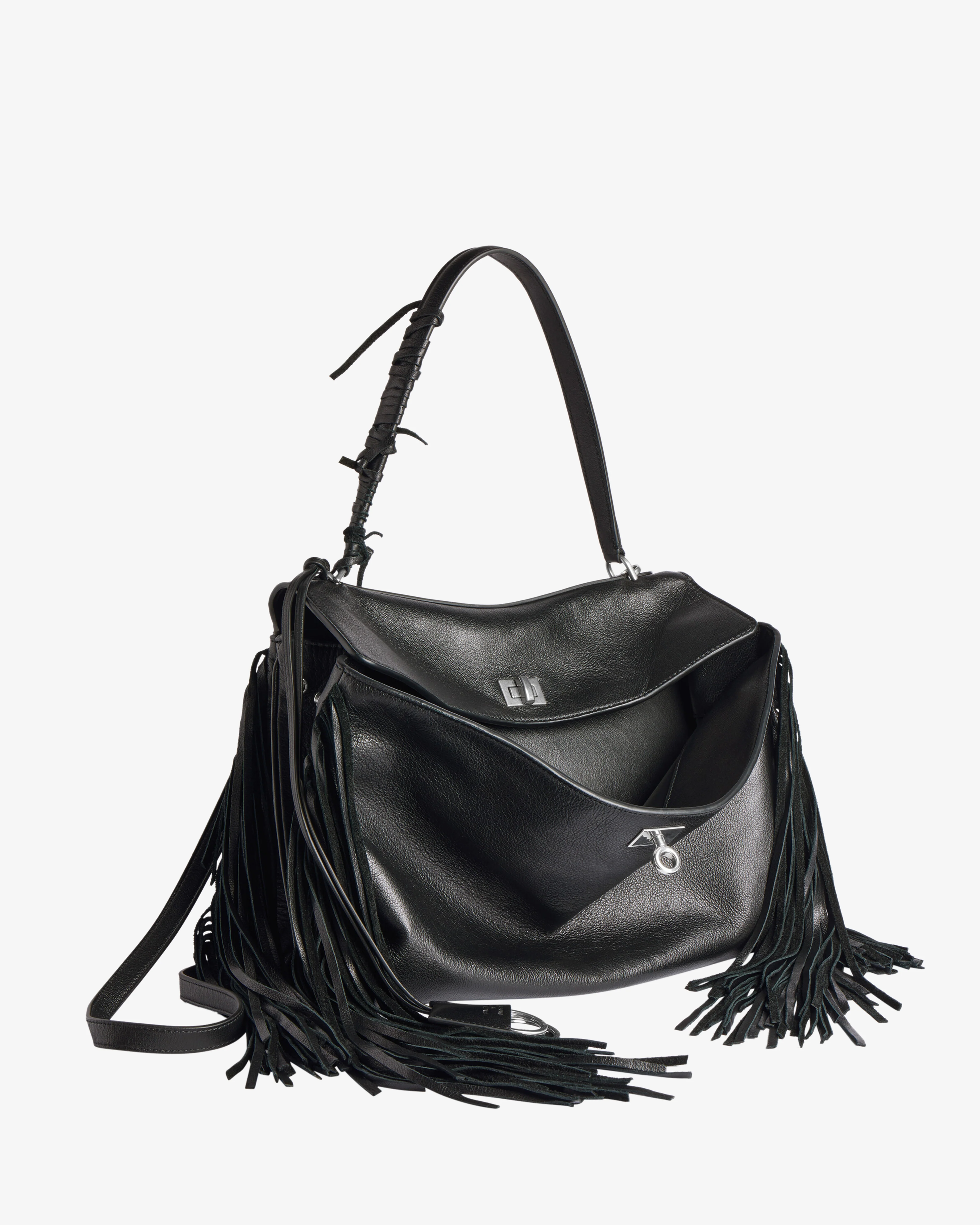 Balenciaga - Women's Rodeo Medium Handbag - (Black) - Image 4