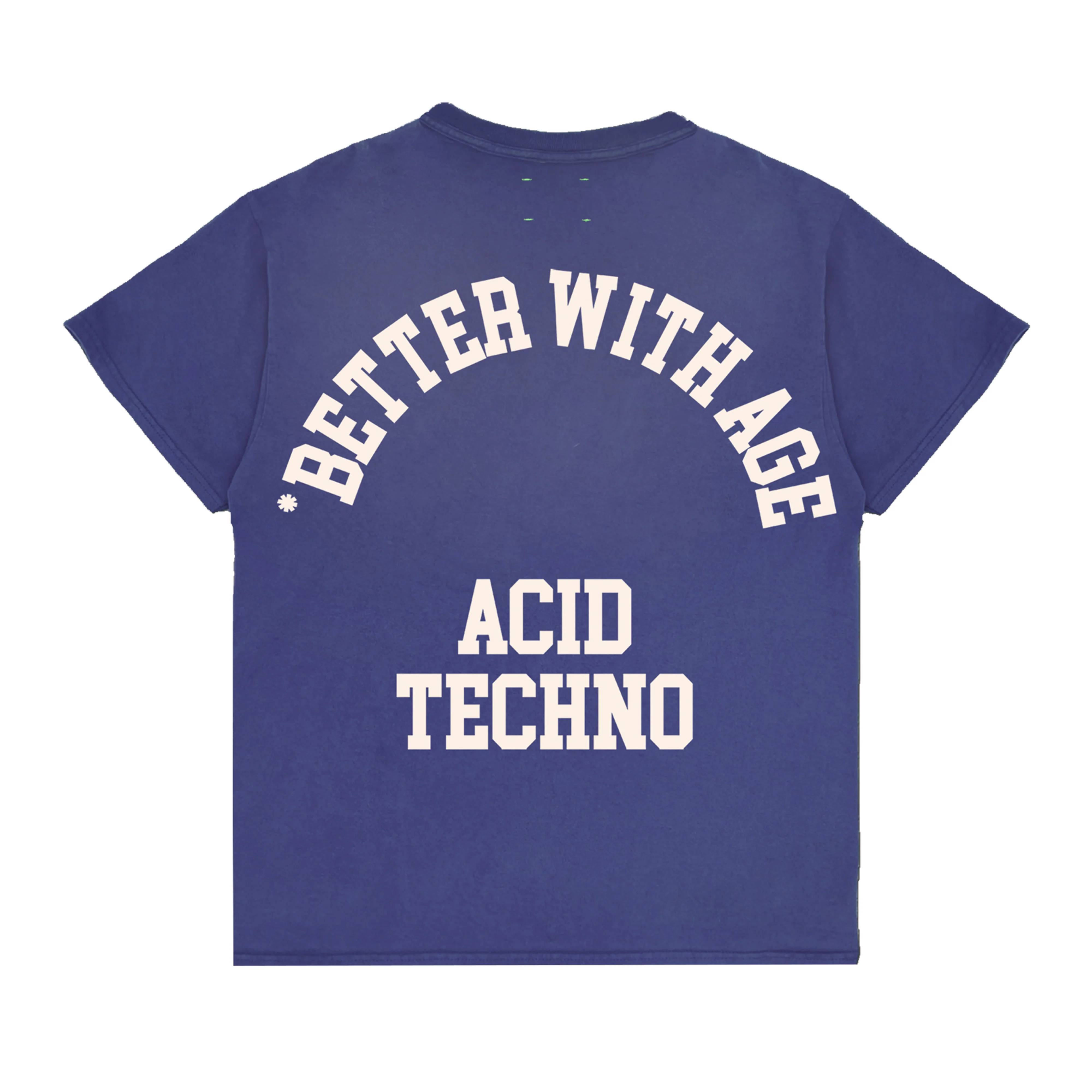 Better With Age - Men's Acid Techno Tee - (Blue) - Image 2