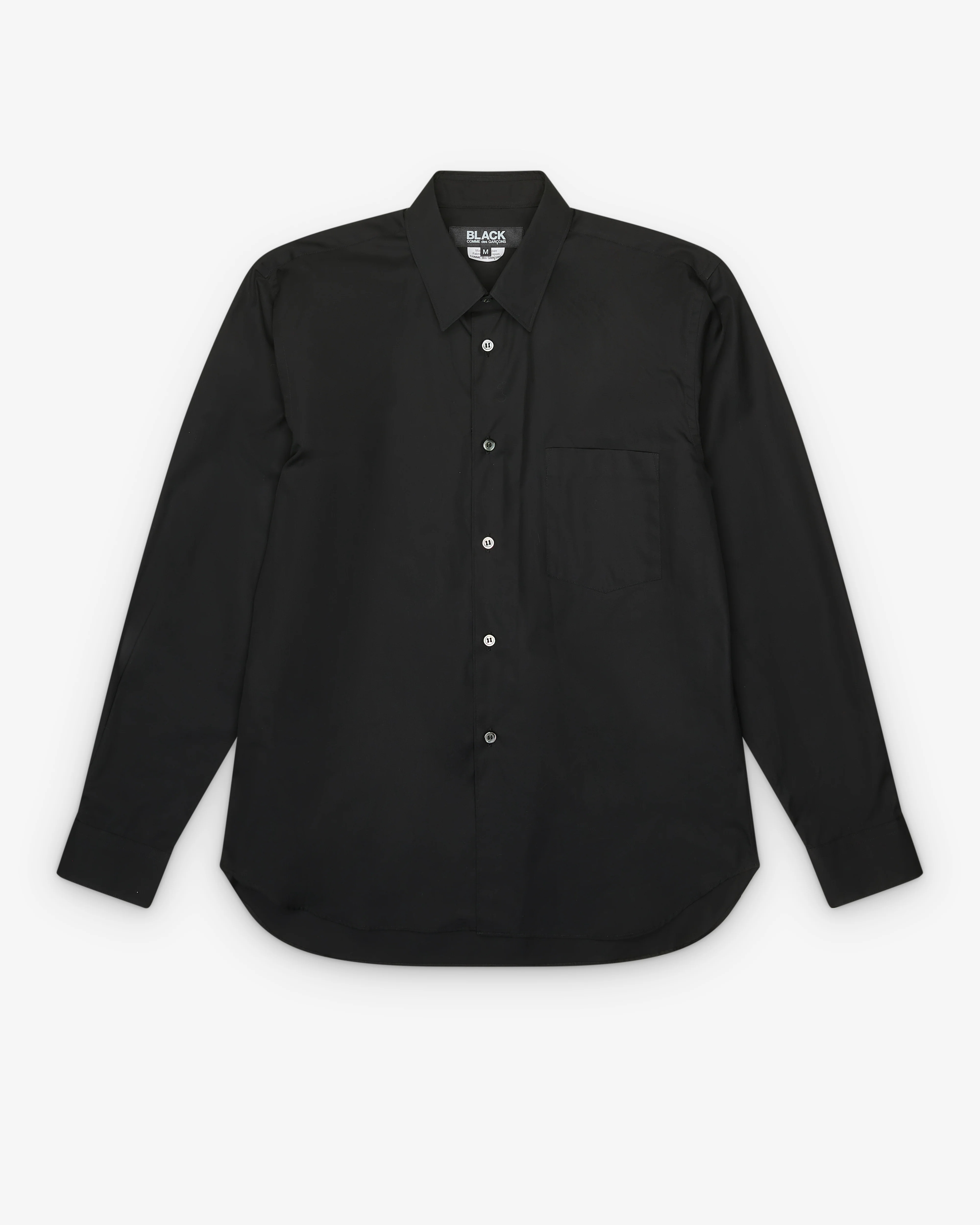 Black Comme des Garçons - Button-Up Blouse - (Black)