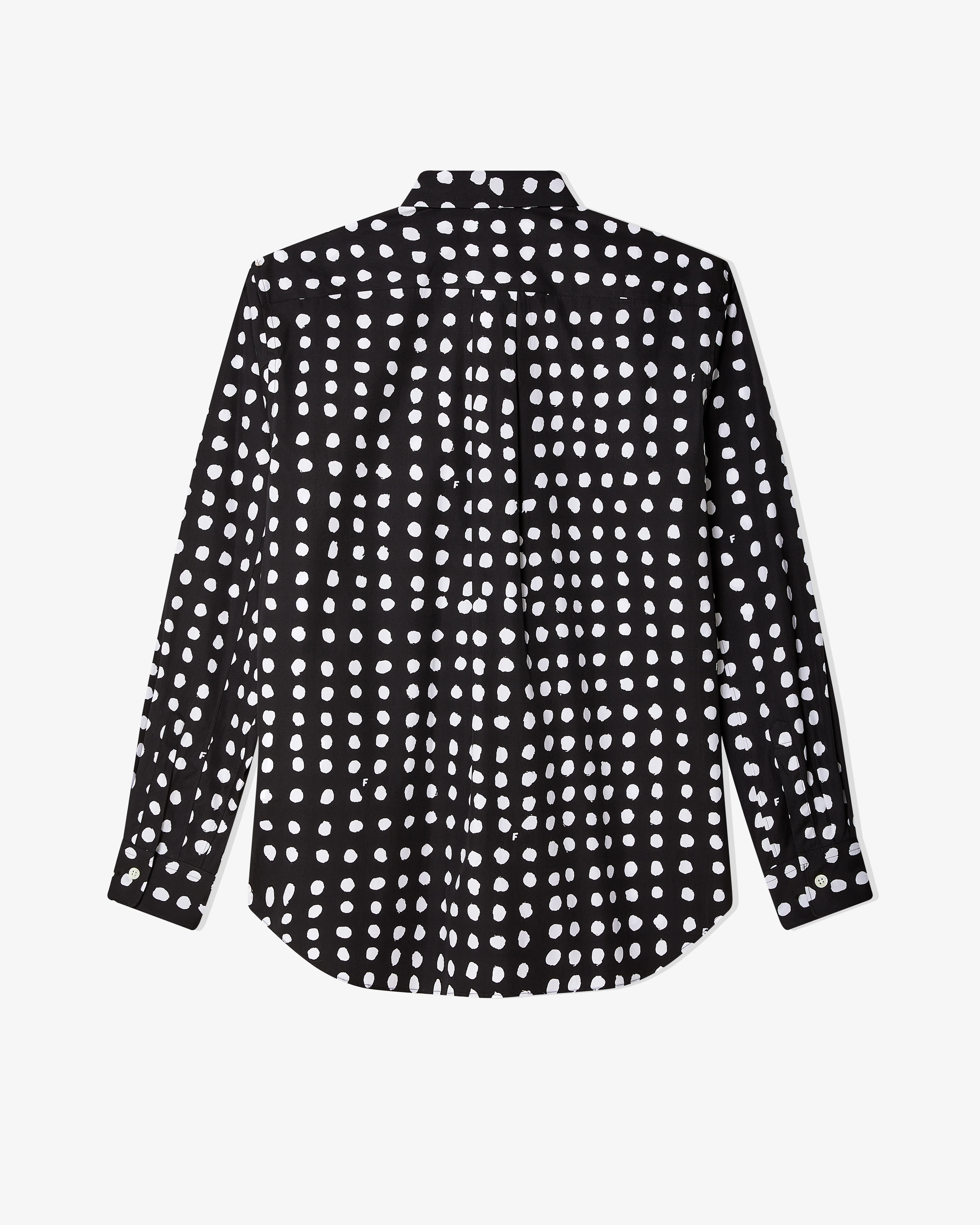 Black Comme des Garçons - Filip Pagowski Polka Dot Shirt - (Black) - Image 2