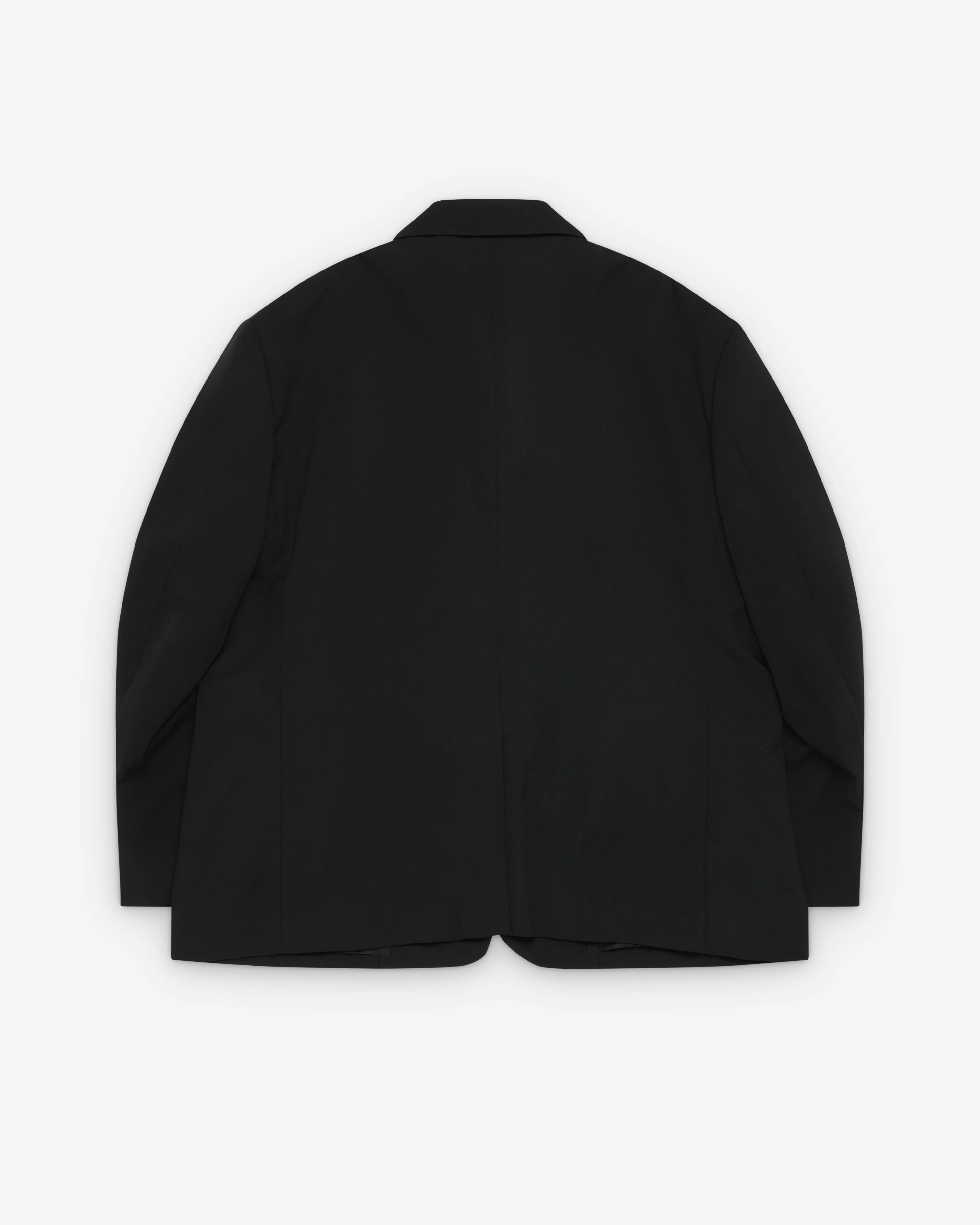 Black Comme des Garçons - Boxy Fit Blazer - (Black) - Image 2