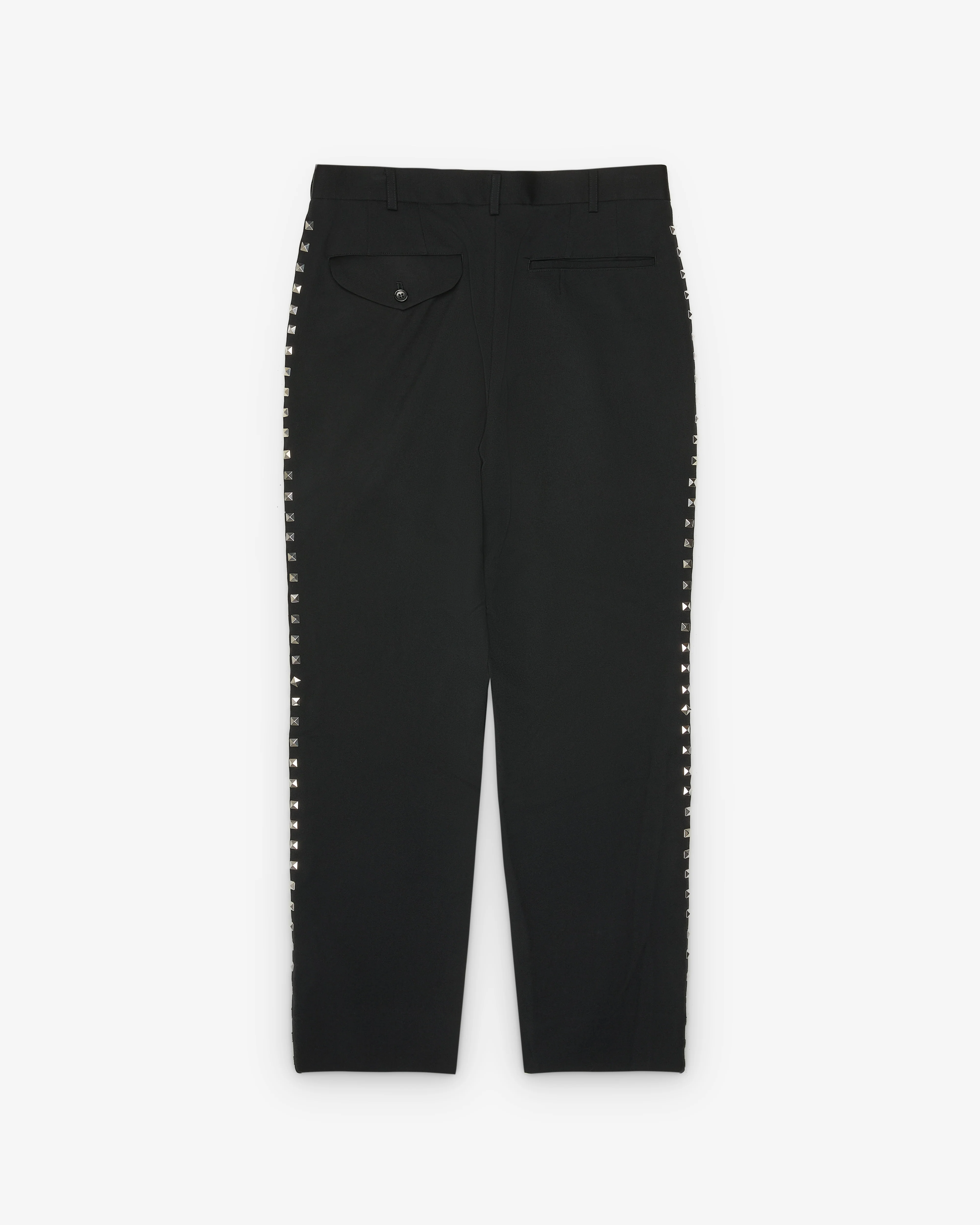 Black Comme des Garçons - Studded Trousers - (Black) - Image 2
