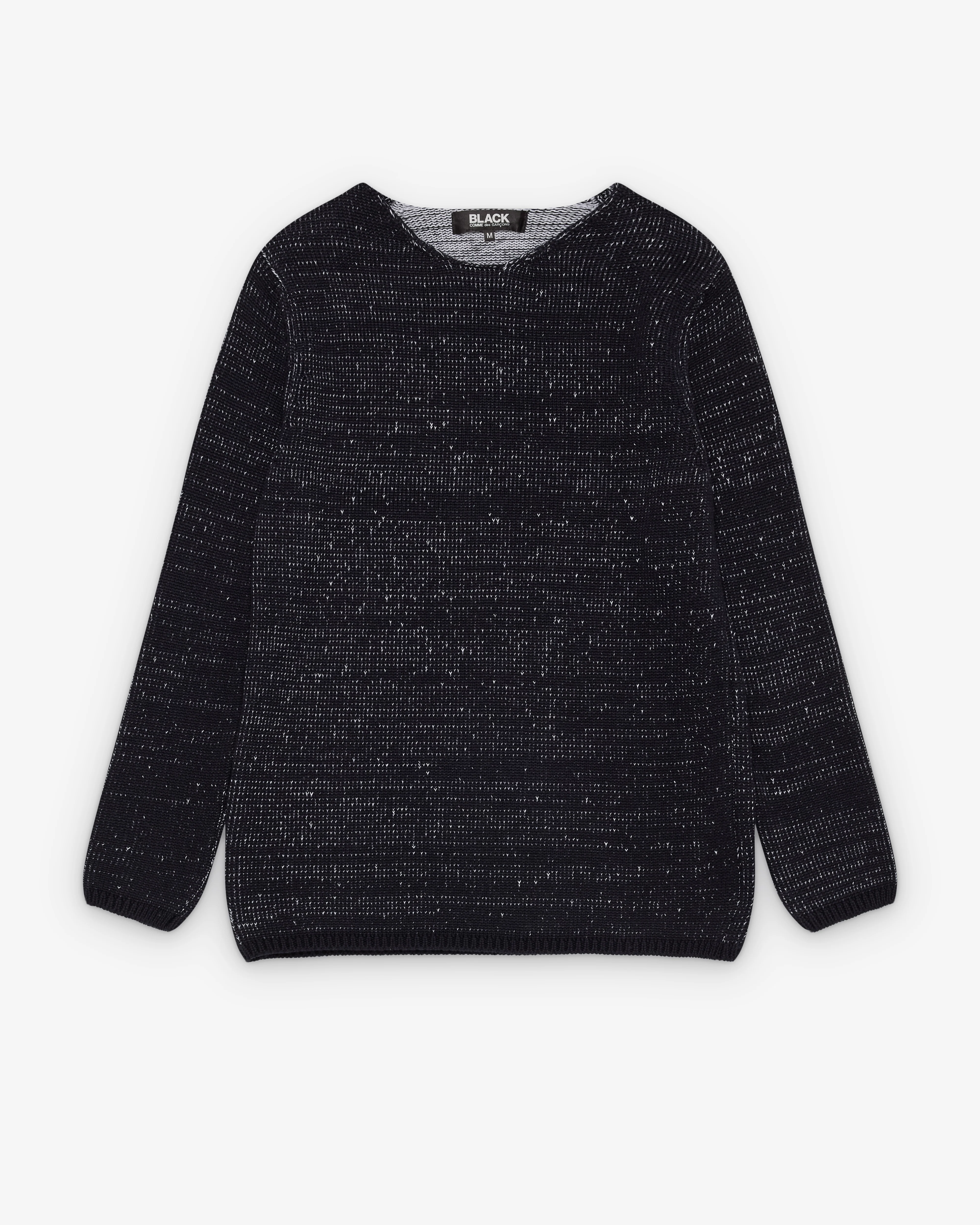 Black Comme des Garçons - Denim Knit Sweater - (Indigo)