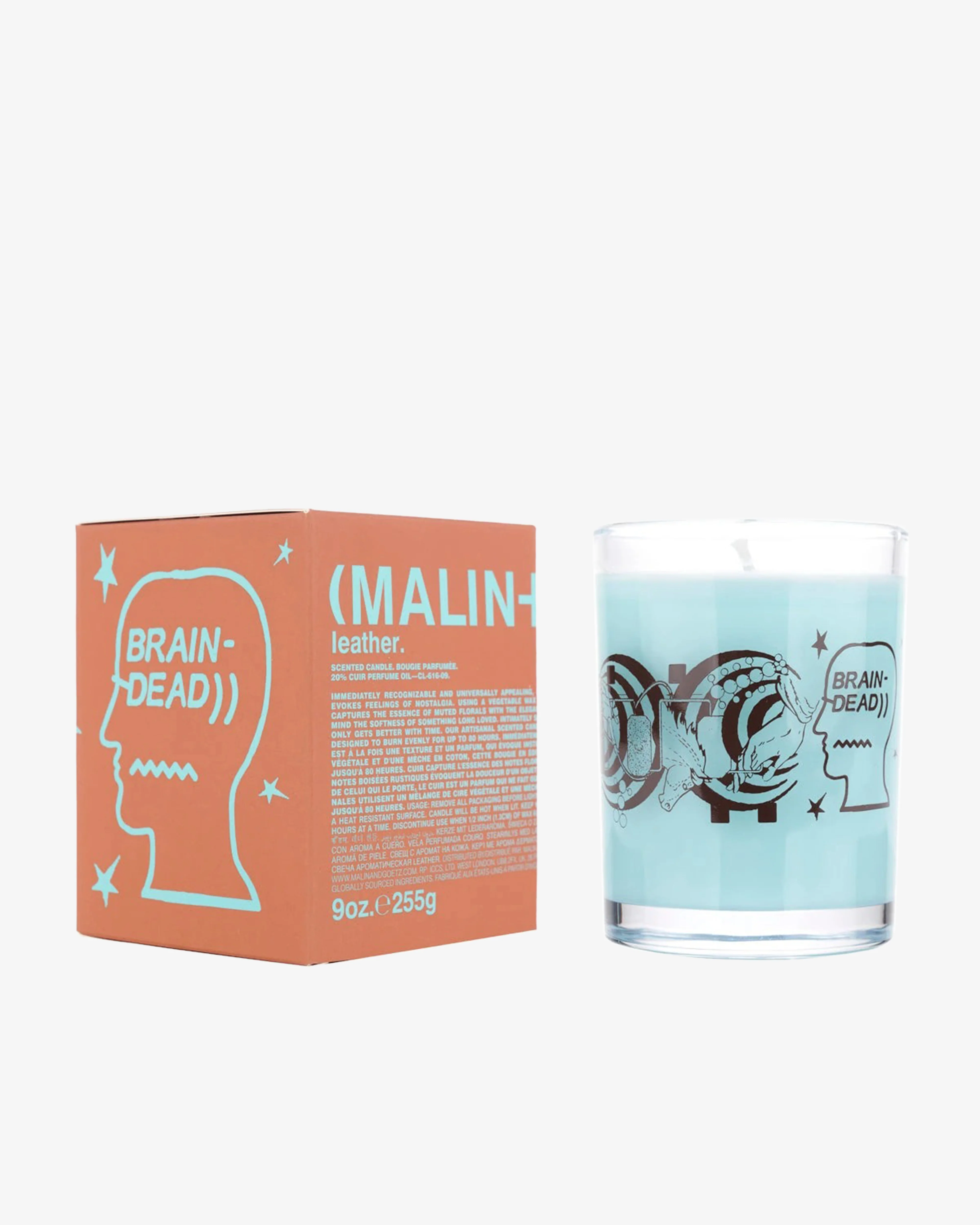 Brain Dead - Men's Malin + Goetz Leather 9oz Candle - (Multi) - Image 3