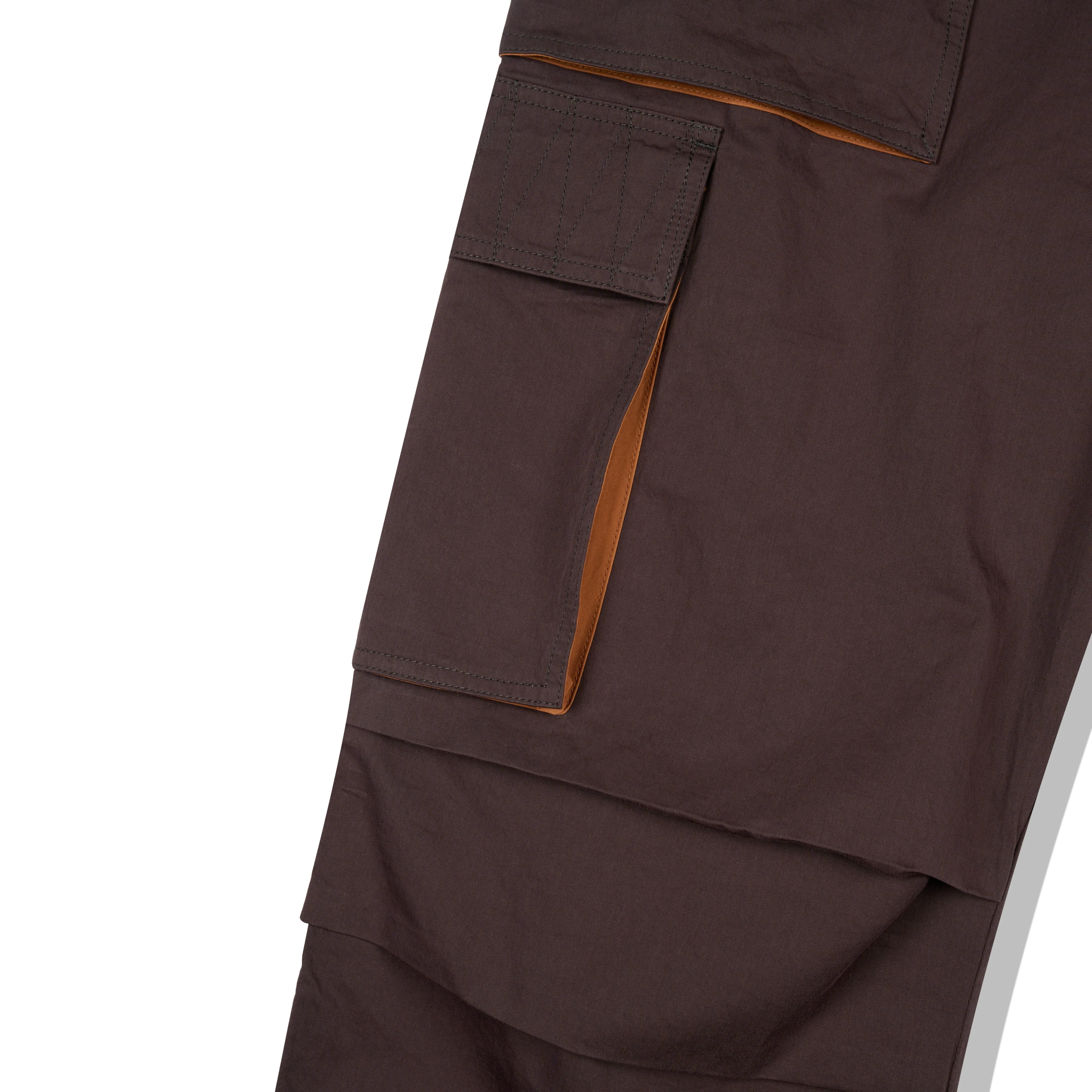 Brain Dead - Men's Adjustable Skate Pant - (Brown) - Image 3