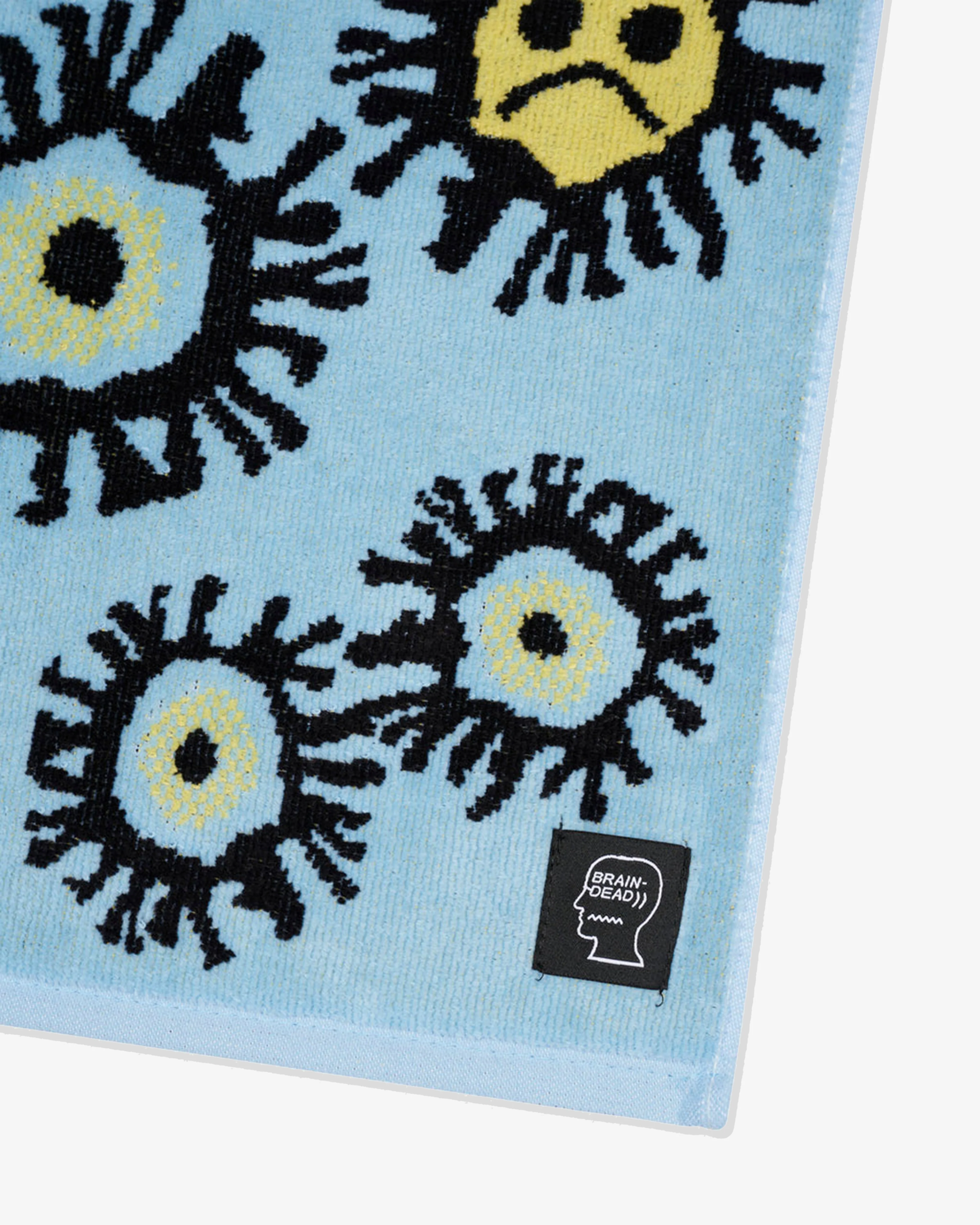 Brain Dead - Amoeba Bath Towel - (Light Blue) - Image 3