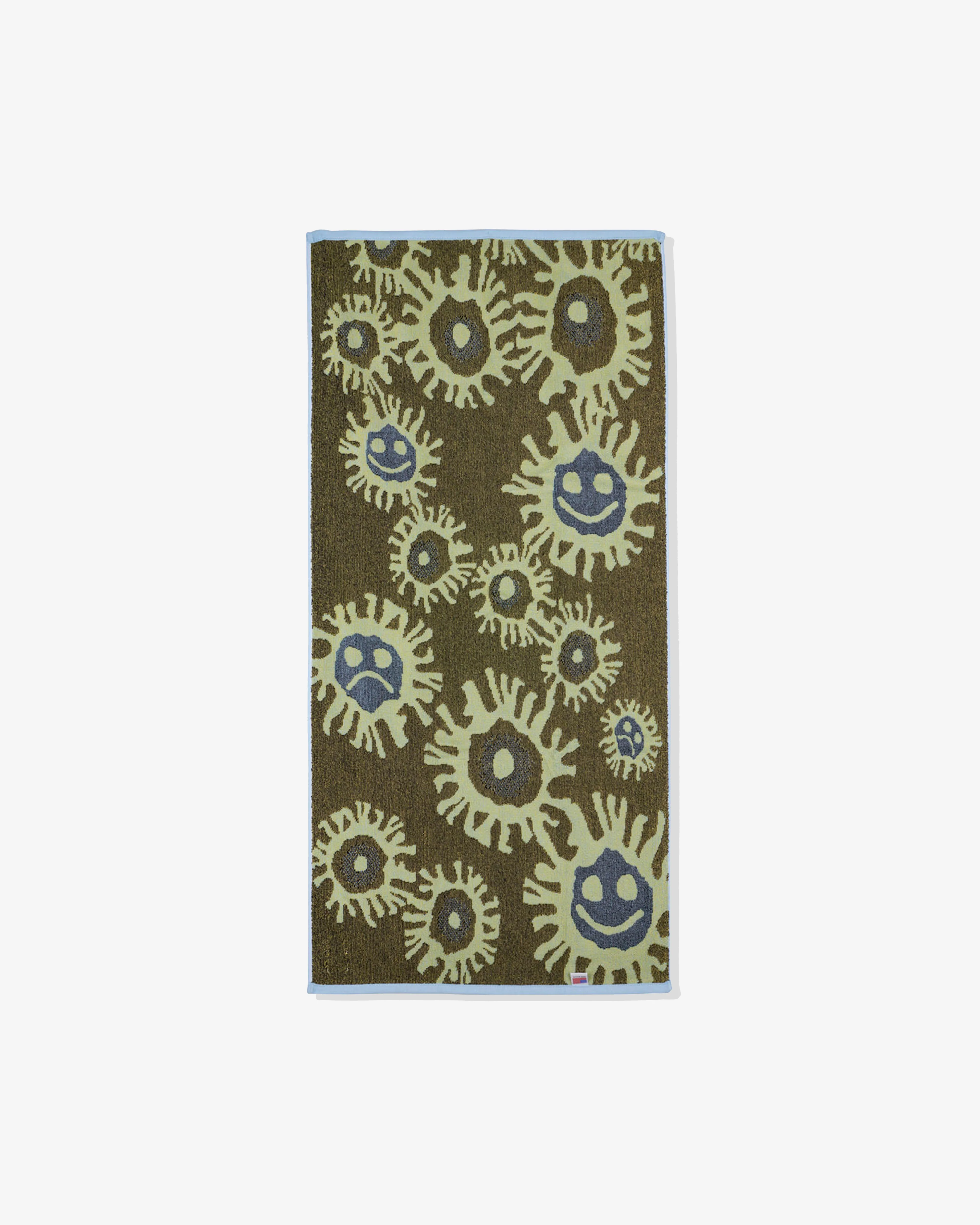 Brain Dead - Amoeba Hand Towel - (Light Blue) - Image 2