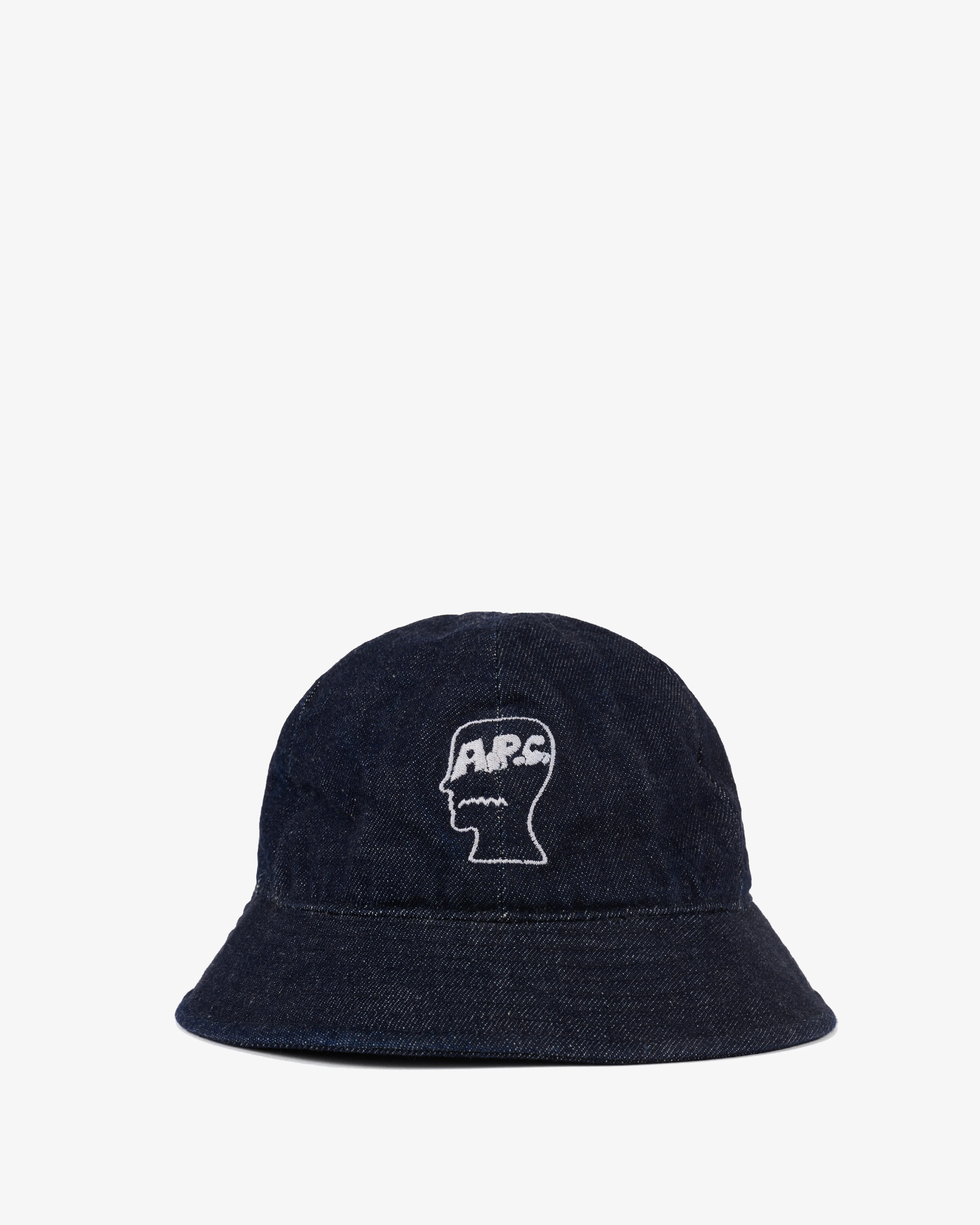 Brain Dead - A.P.C. Men's Denim Bucket Hat - (Indigo)
