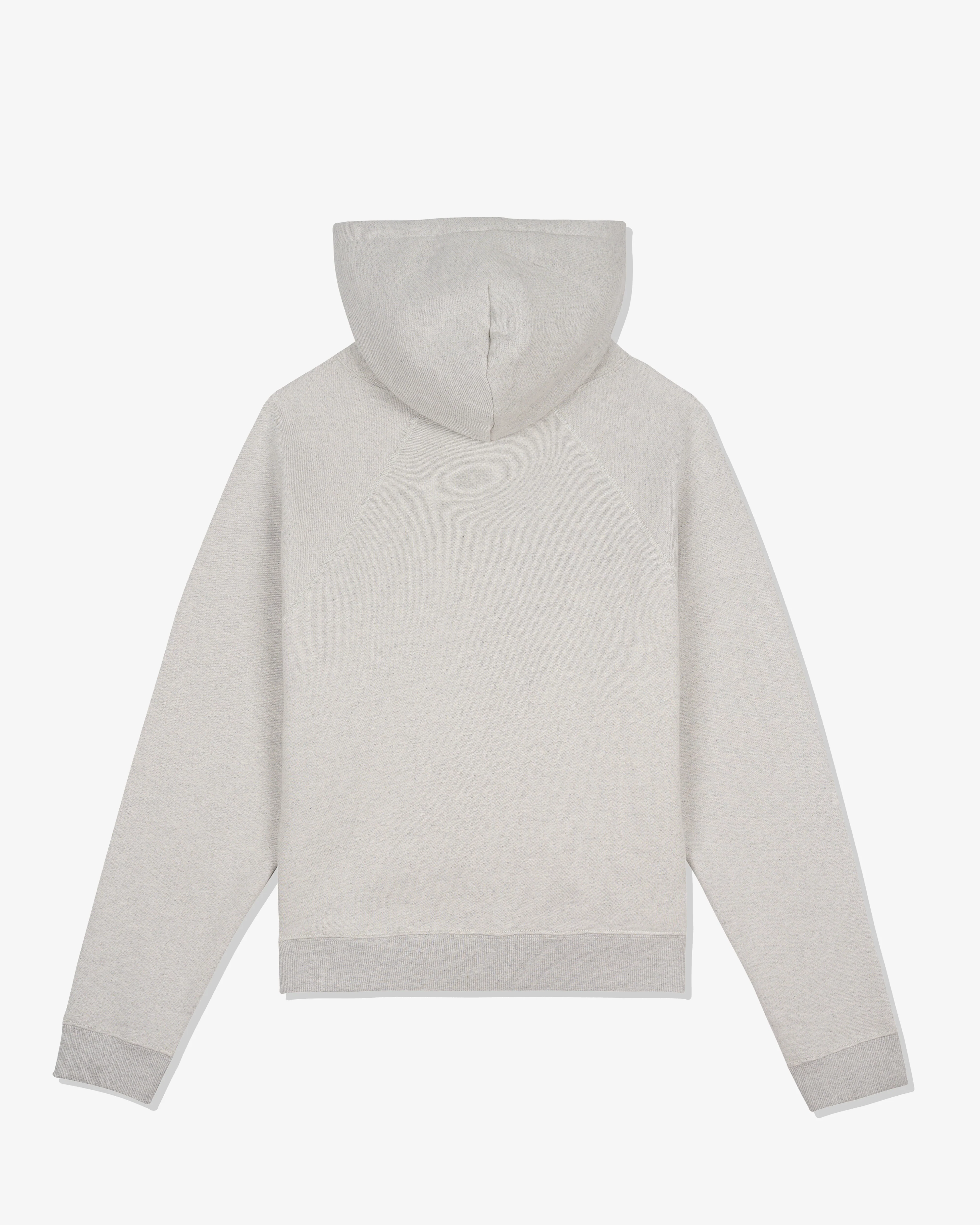 Brain Dead - A.P.C. Men's Fleece Logo Head Hoodie - (Heather Gray) - Image 2