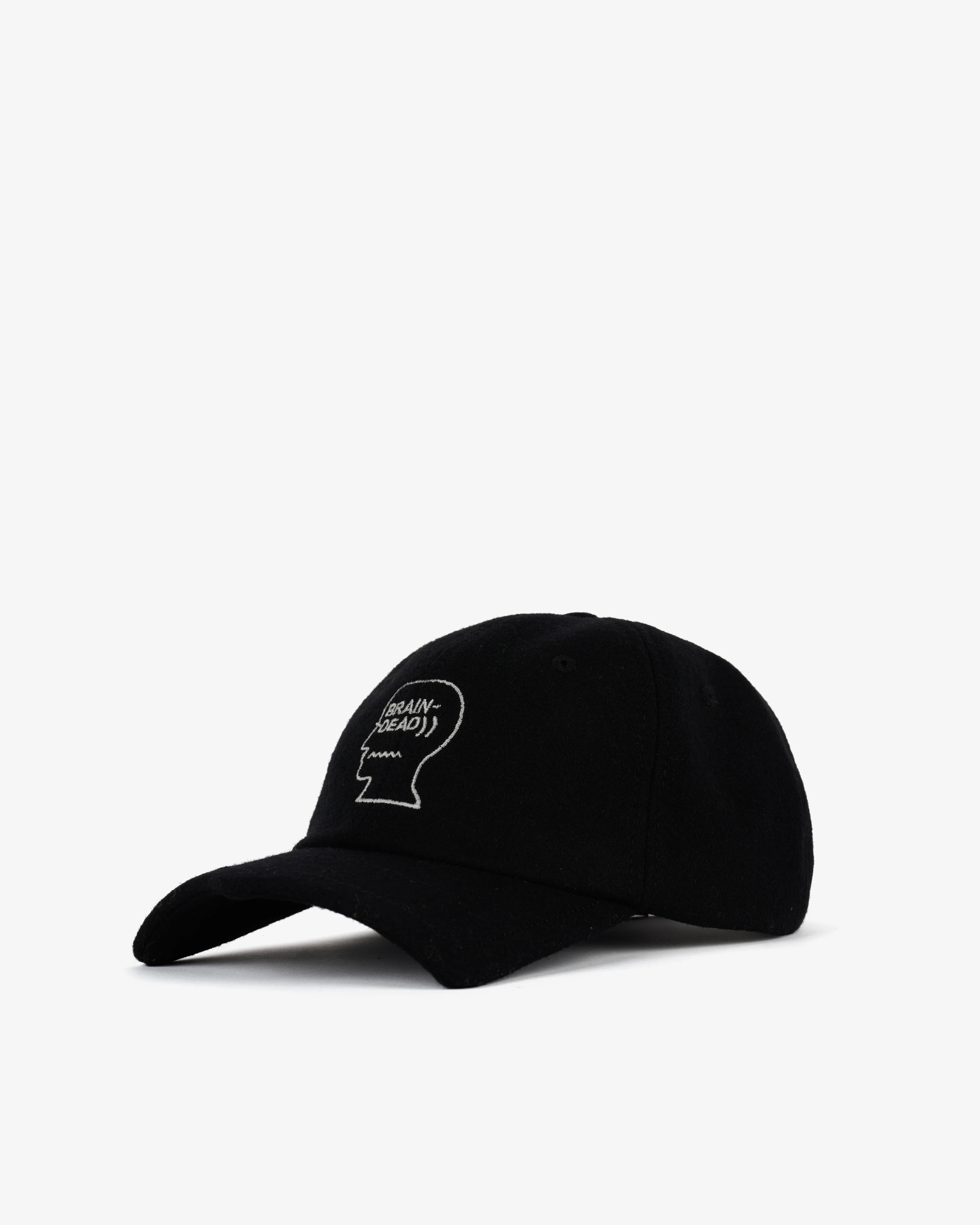 Brain Dead - Men's Batwing Logohead Hat - (Black) - Image 2