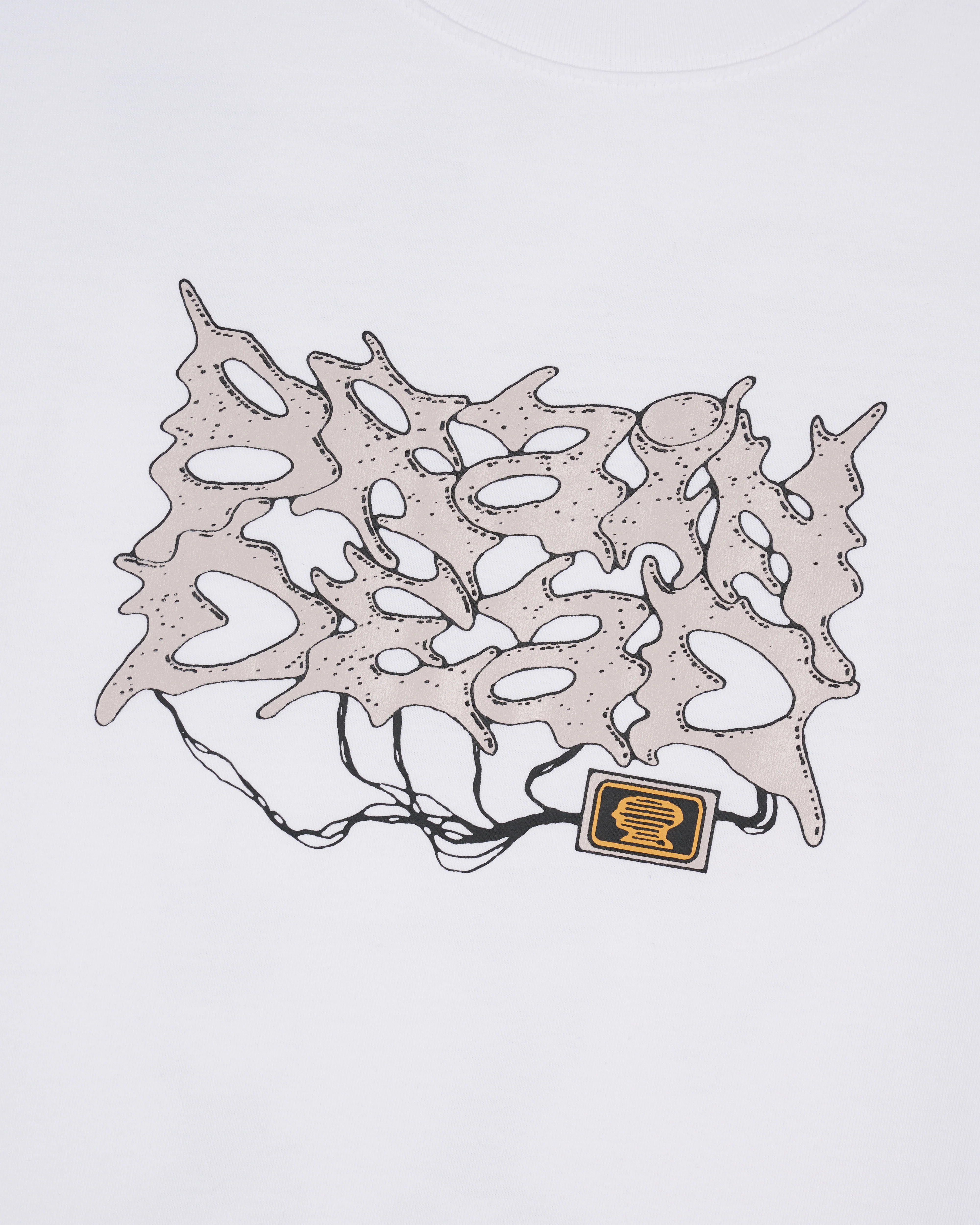 Brain Dead - Men's Bio Organic Mutator T-Shirt - (White) - Image 3