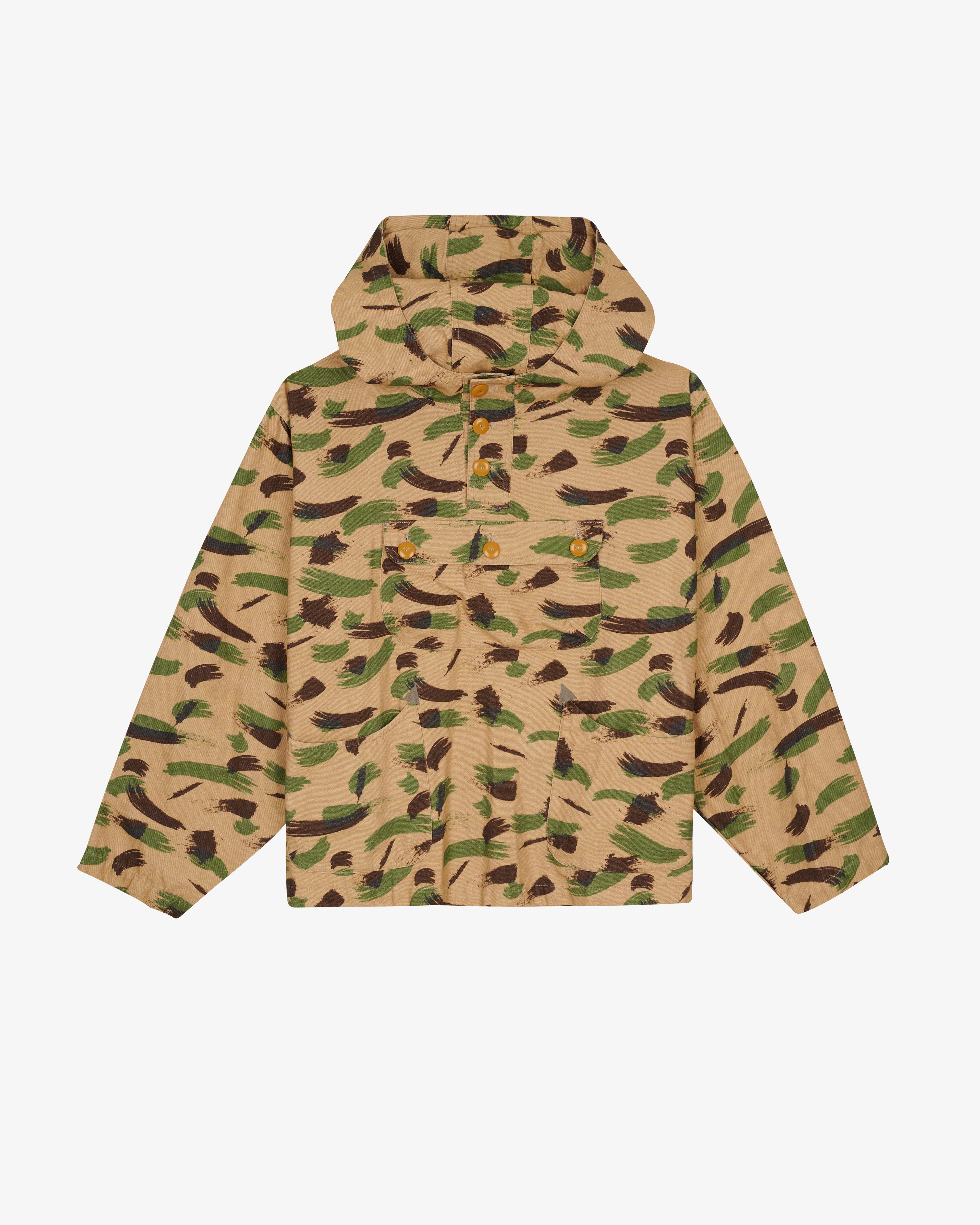 Brain Dead - Men's Brushstroke Smock - (Camo)