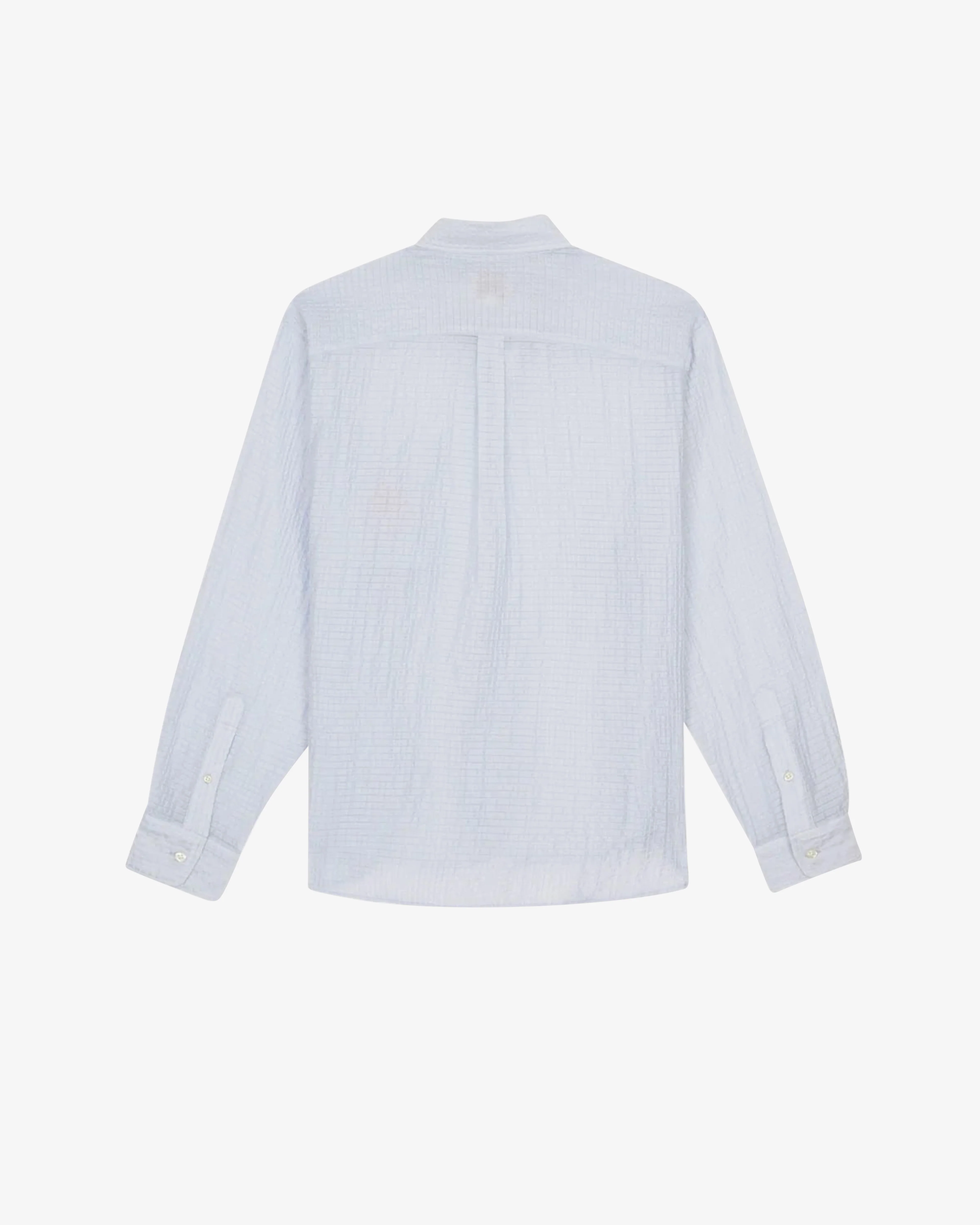 Brain Dead - Brooks Brothers Men's California Half Placket Oxford Button Up - (Ice) - Image 2