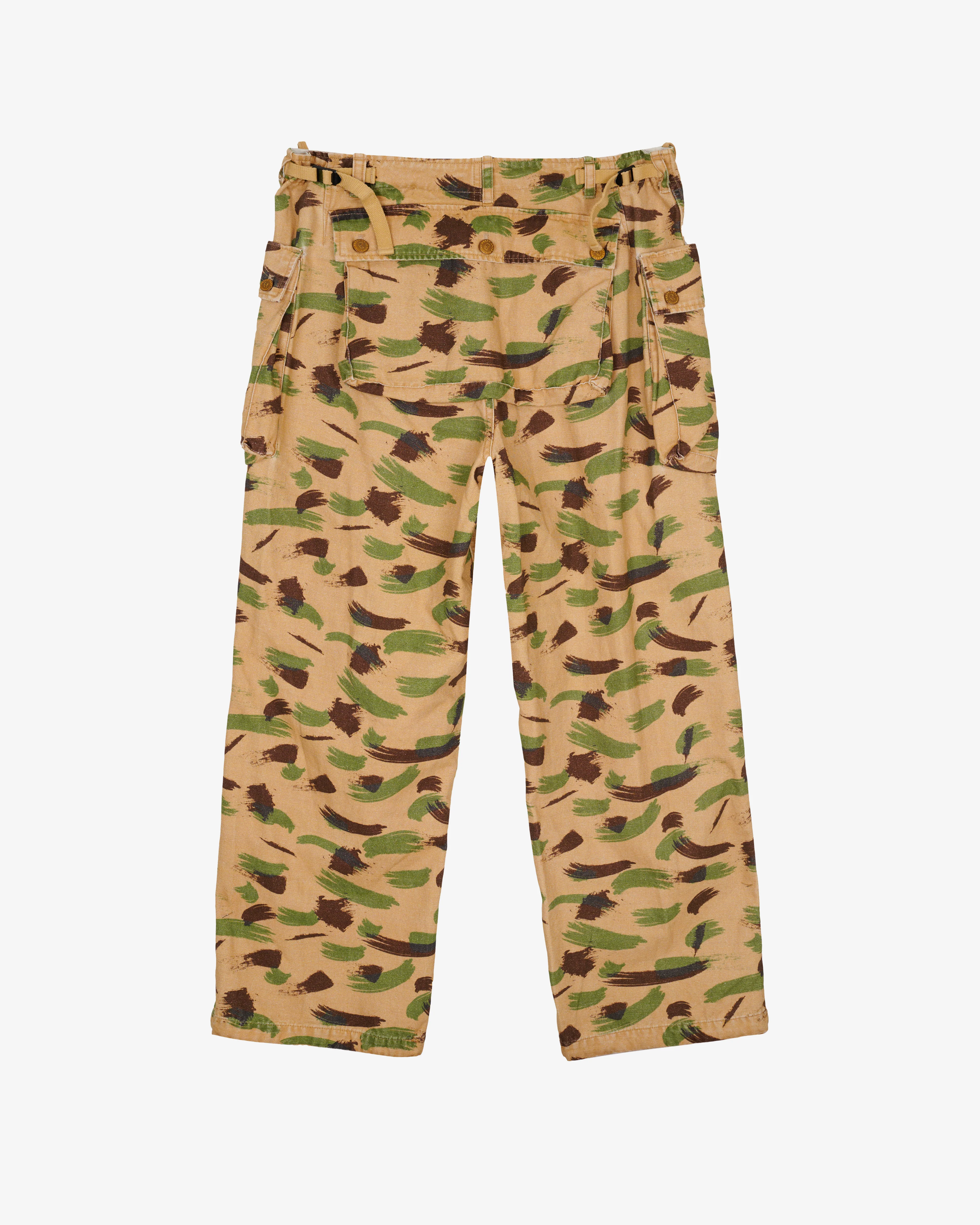Brain Dead - Men's Canvas Overpant - (Brushstroke Camo) - Image 2