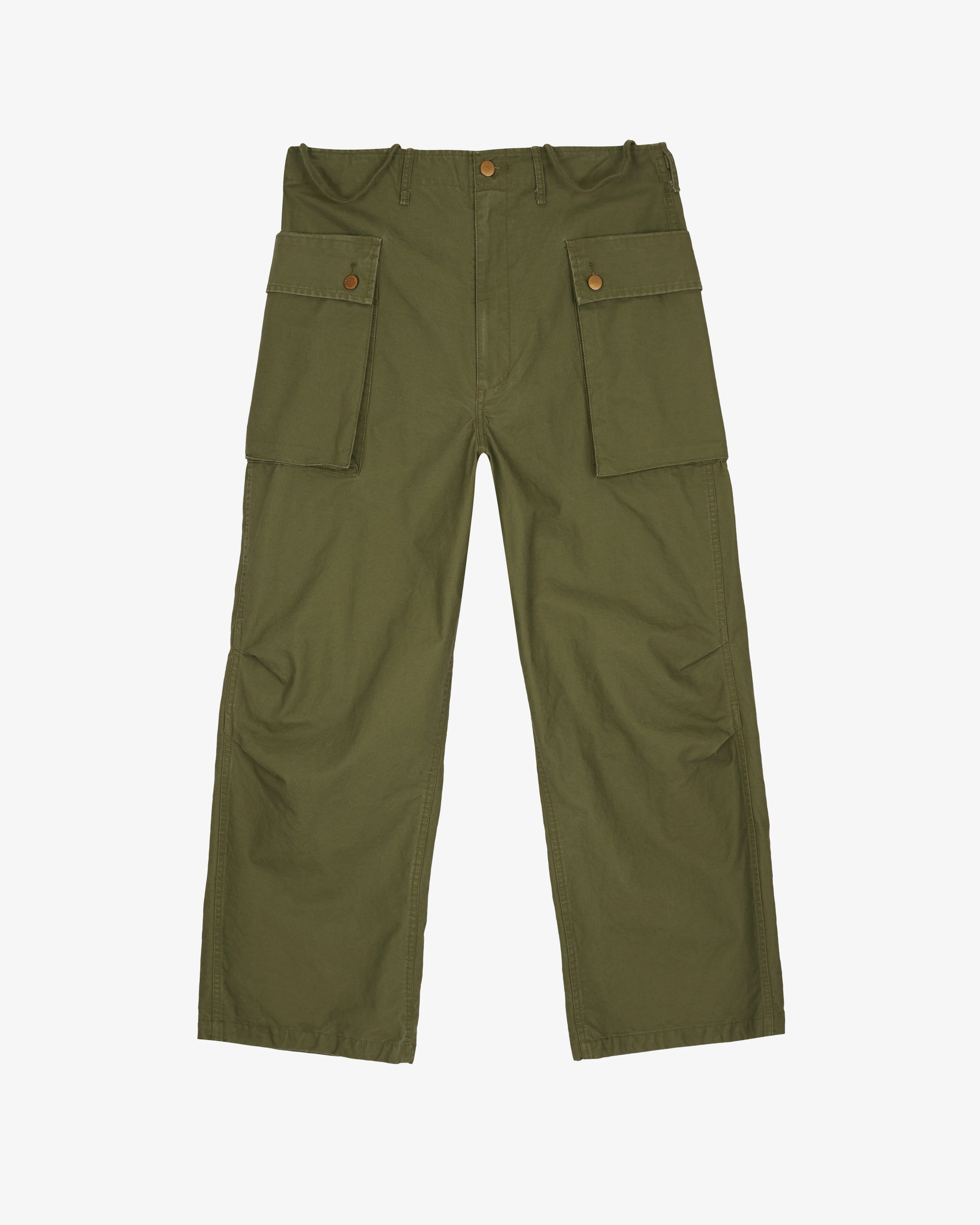 Brain Dead - Men's Canvas Overpant - (Army)