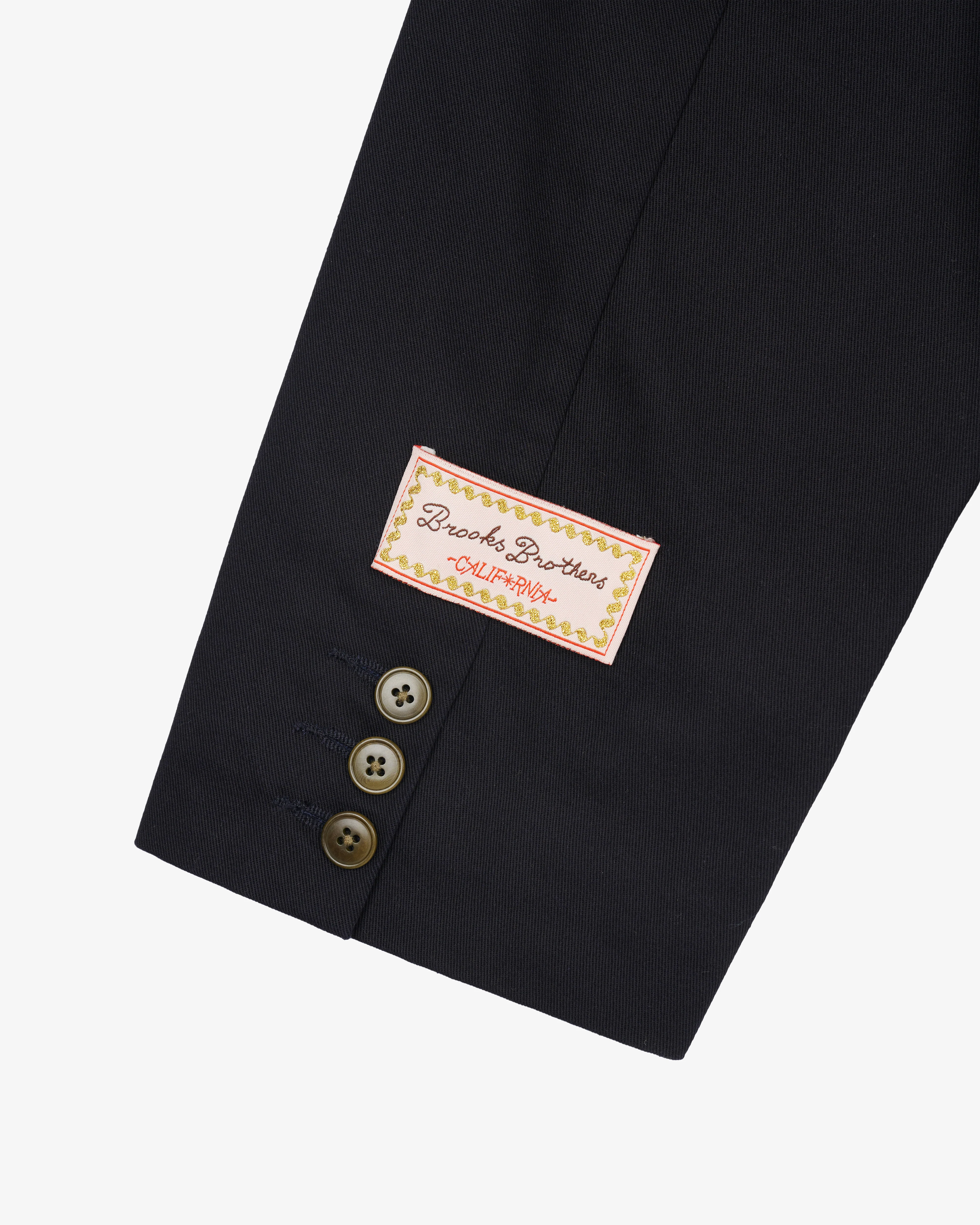 Brain Dead - Brooks Brothers California Men's Chino Blazer - (Black) - Image 4