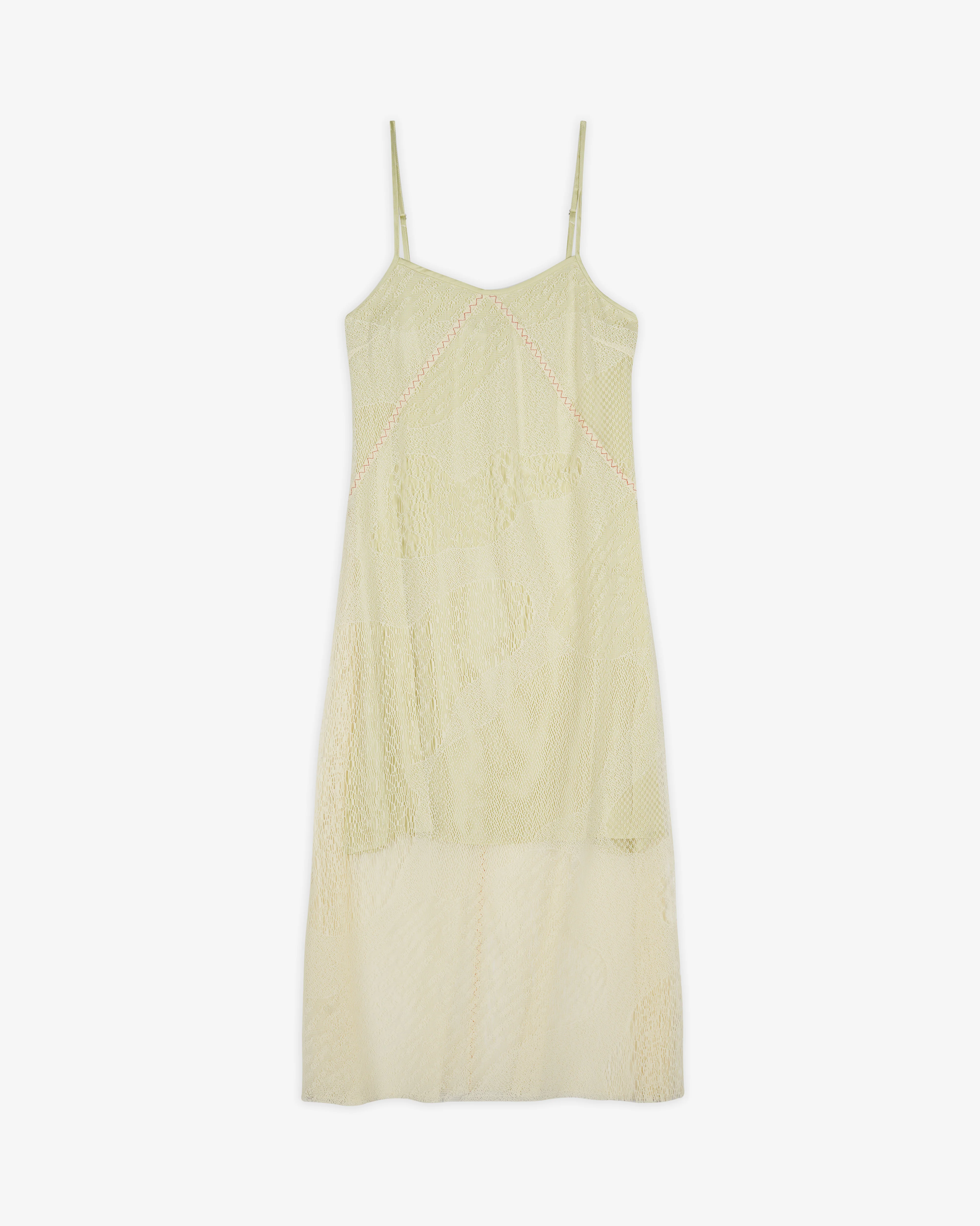 Brain Dead - Women's Engineered Cloud Mesh Slip Dress - (Natural)