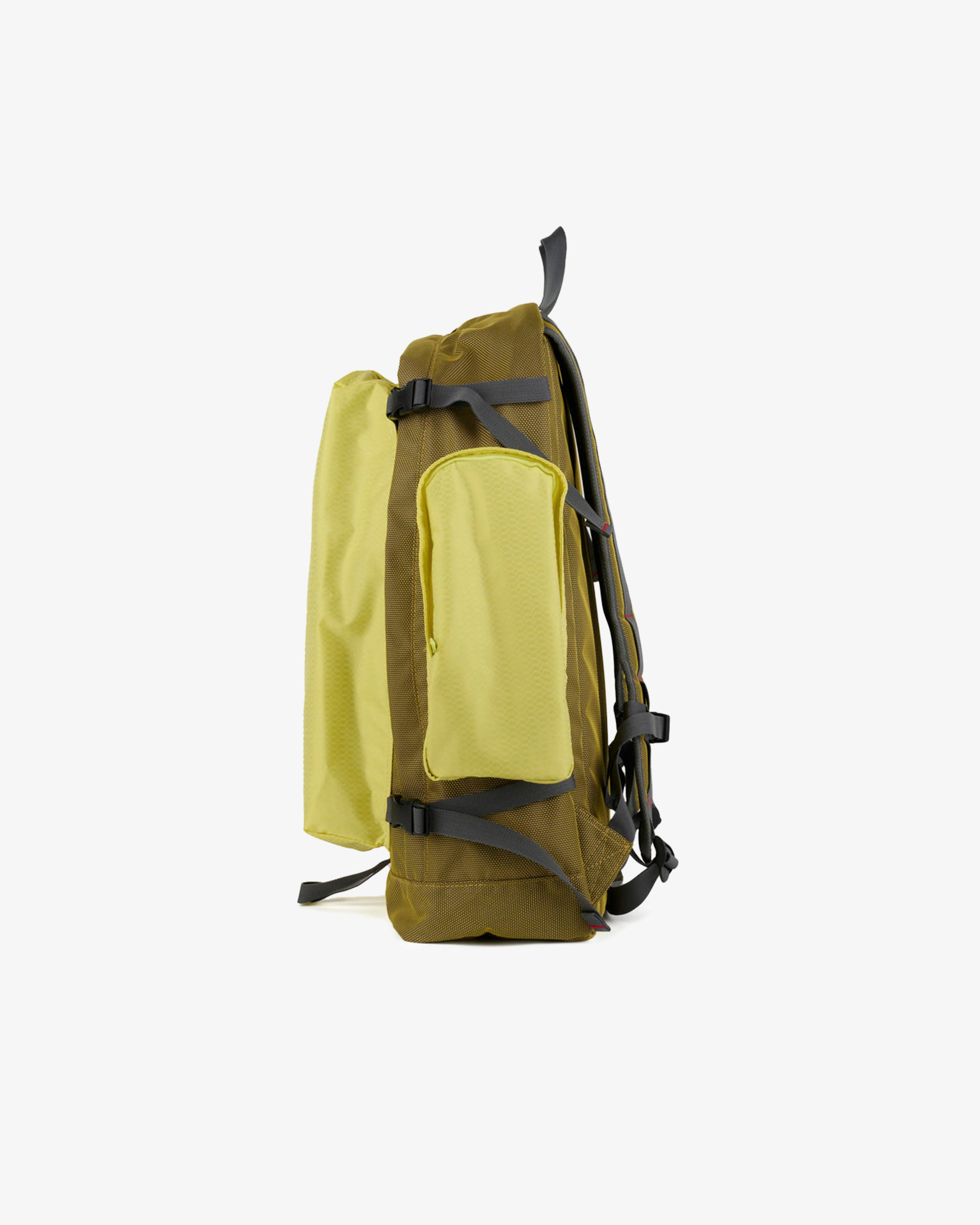 Brain Dead - Men's Equipment Alpine Backpack - (Electric Yellow) - Image 2