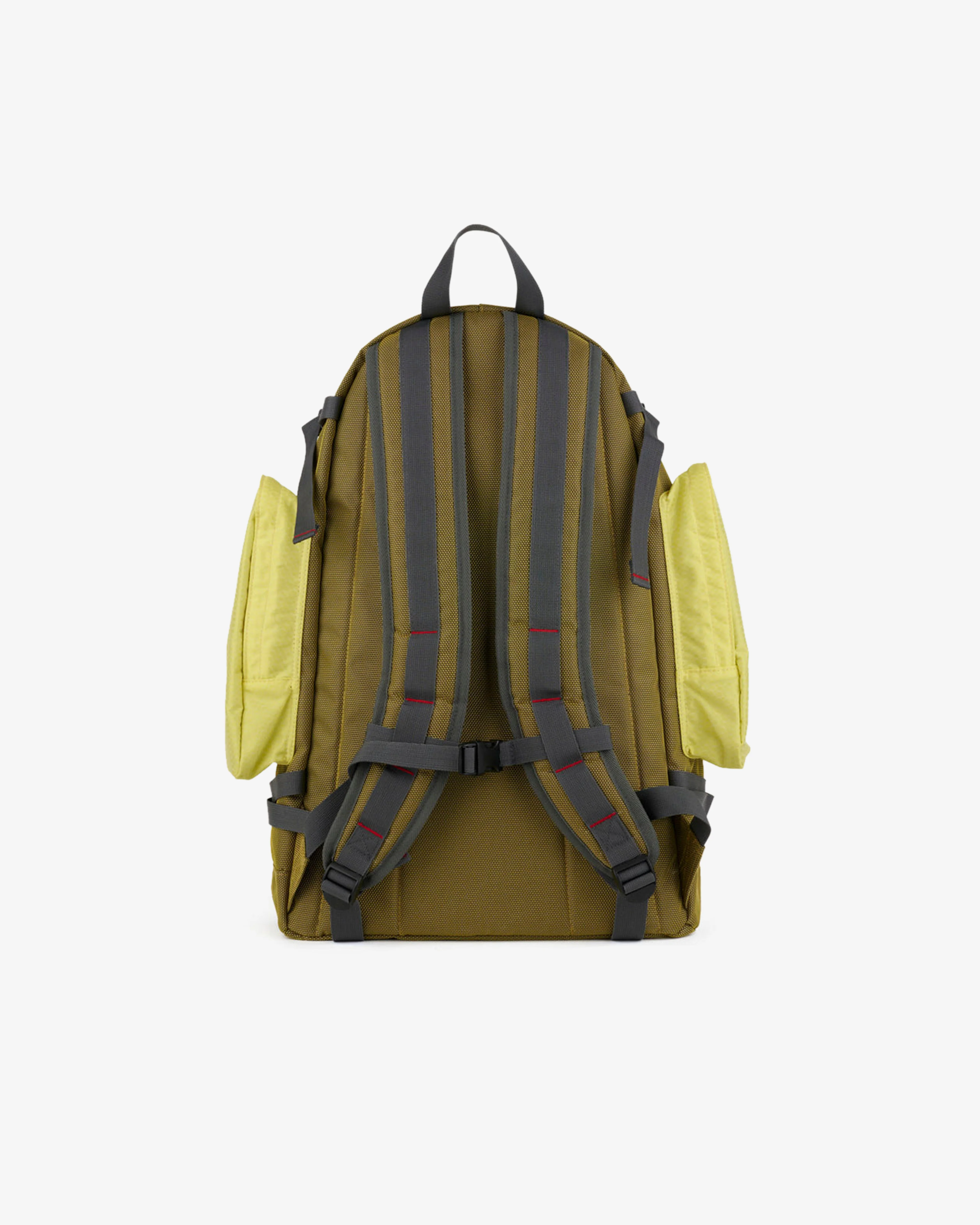 Brain Dead - Men's Equipment Alpine Backpack - (Electric Yellow) - Image 4
