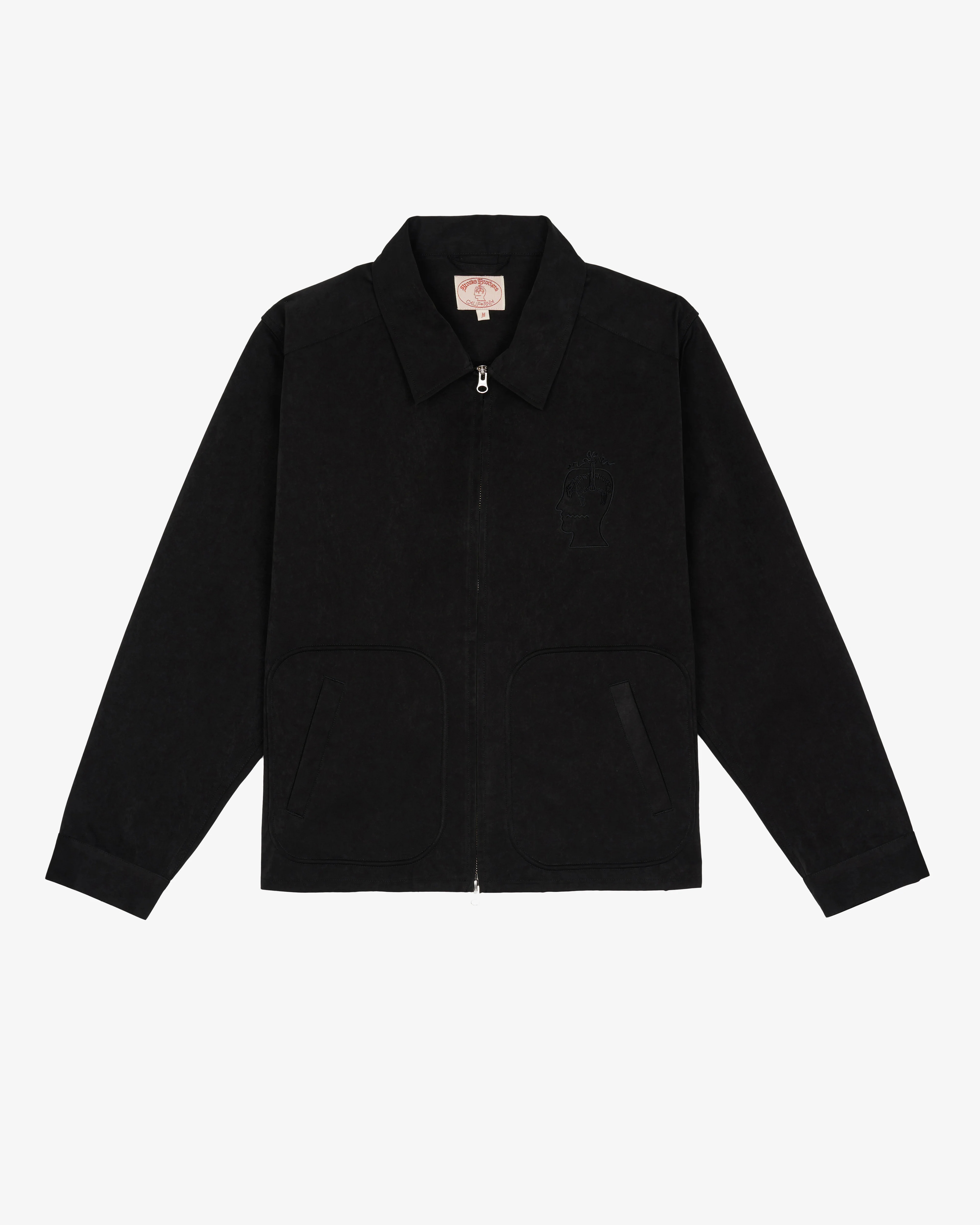 Brain Dead - Men's Brooks Brothers California Harrington Jacket - (Black)