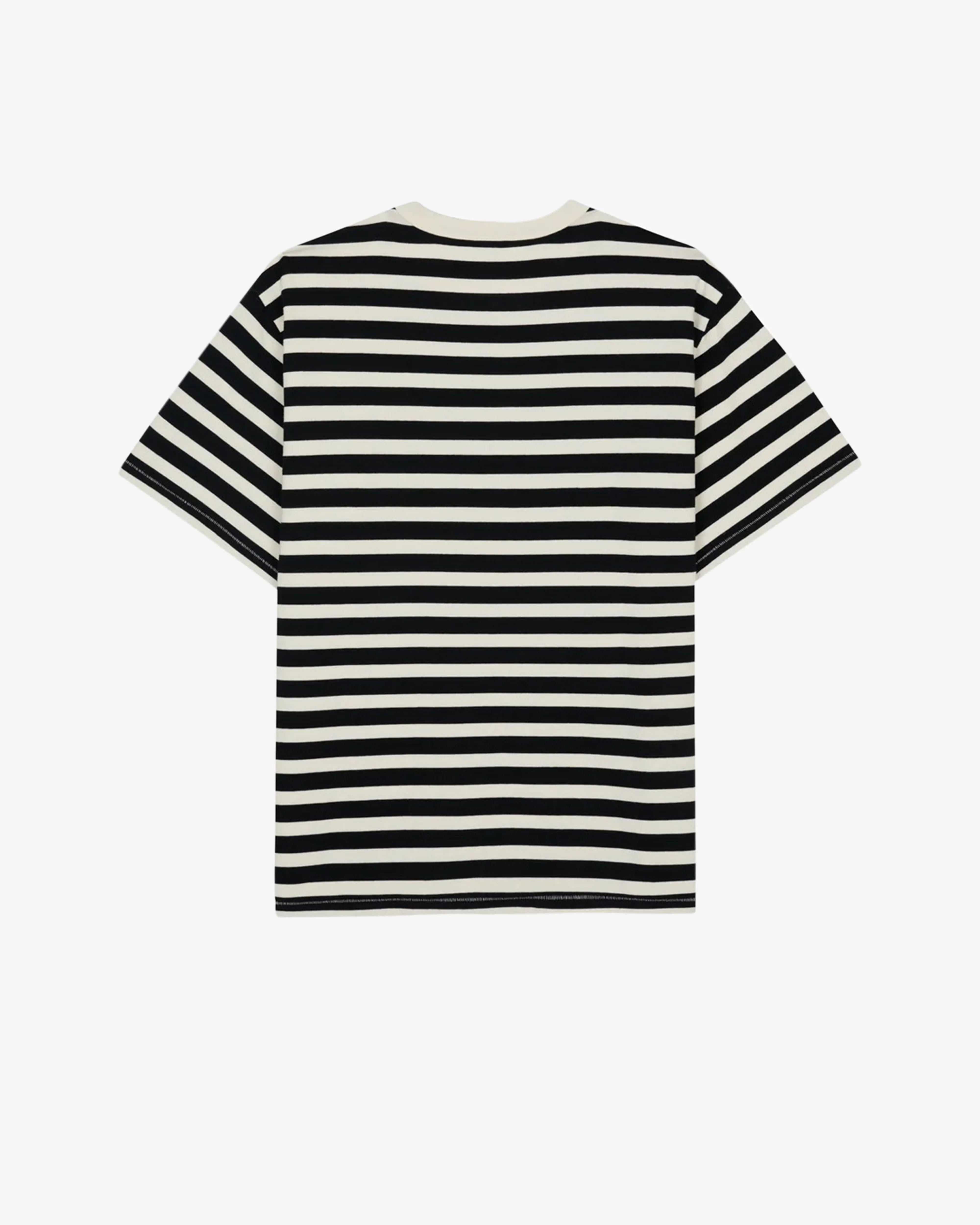 Brain Dead - Men's Heavyweight Stripe T-Shirt - (Black) - Image 2