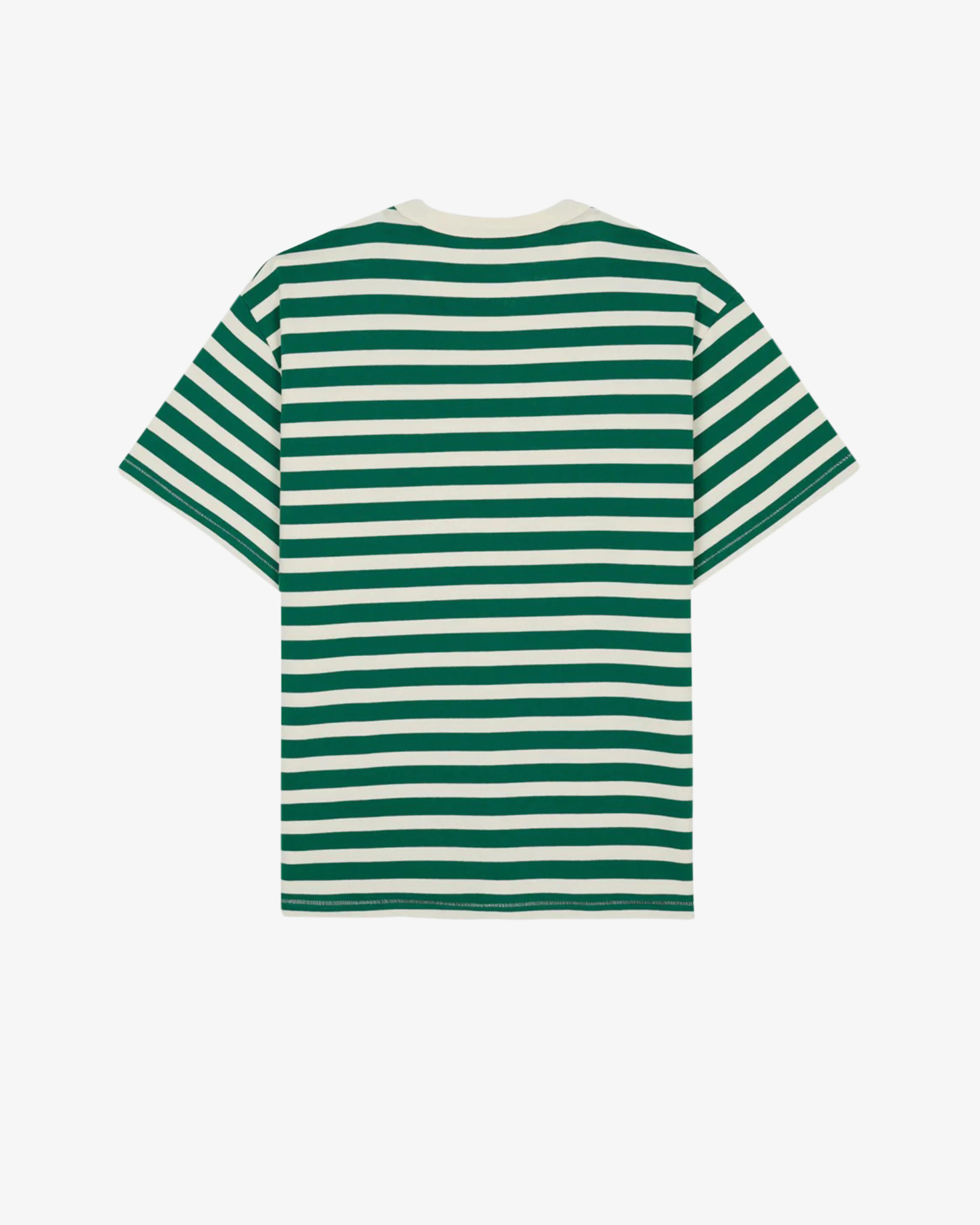 Brain Dead - Men's Heavyweight Stripe T-Shirt - (Green) - Image 2