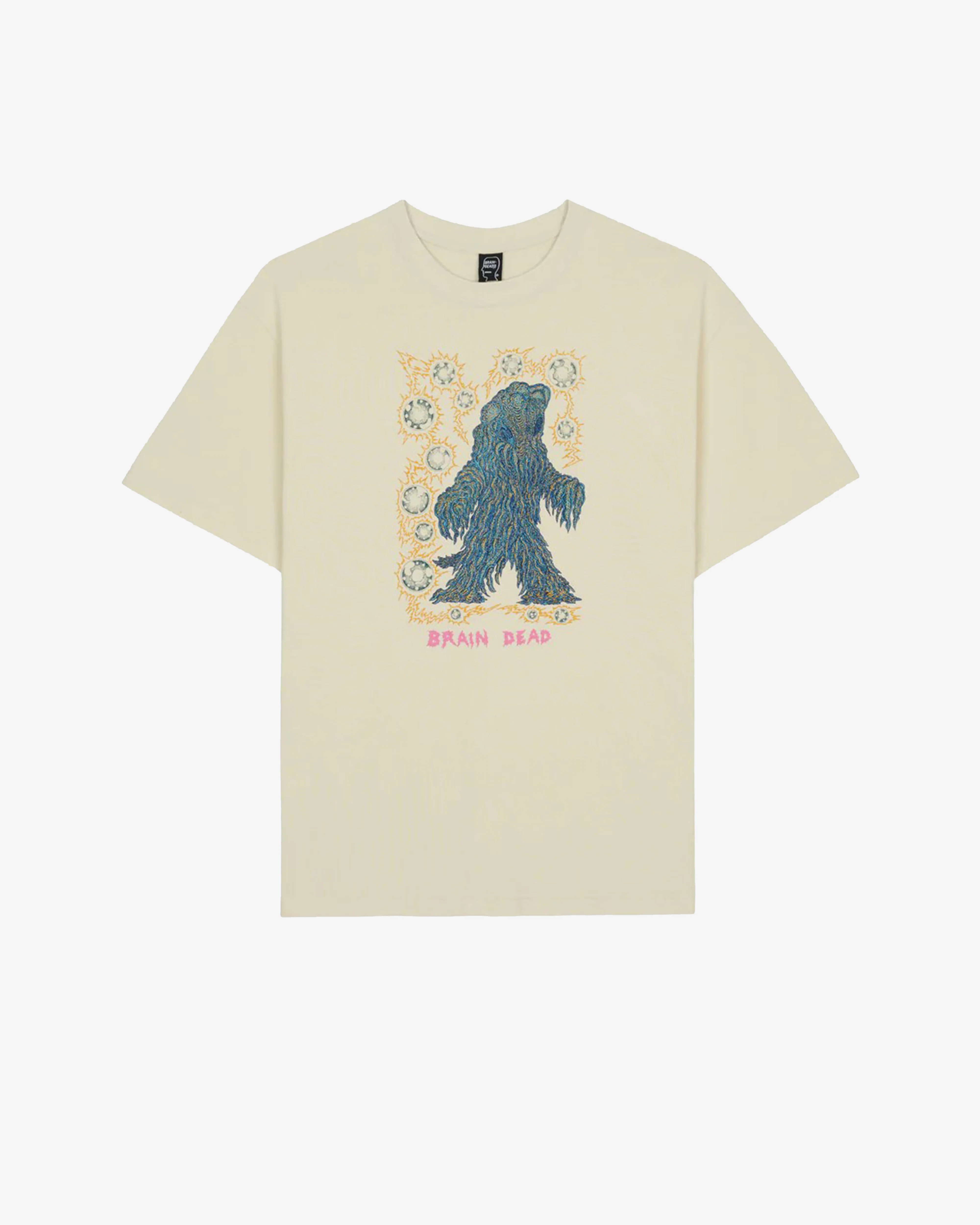 Brain Dead x Godzilla - Men's Hedorah T-Shirt - (Natural)