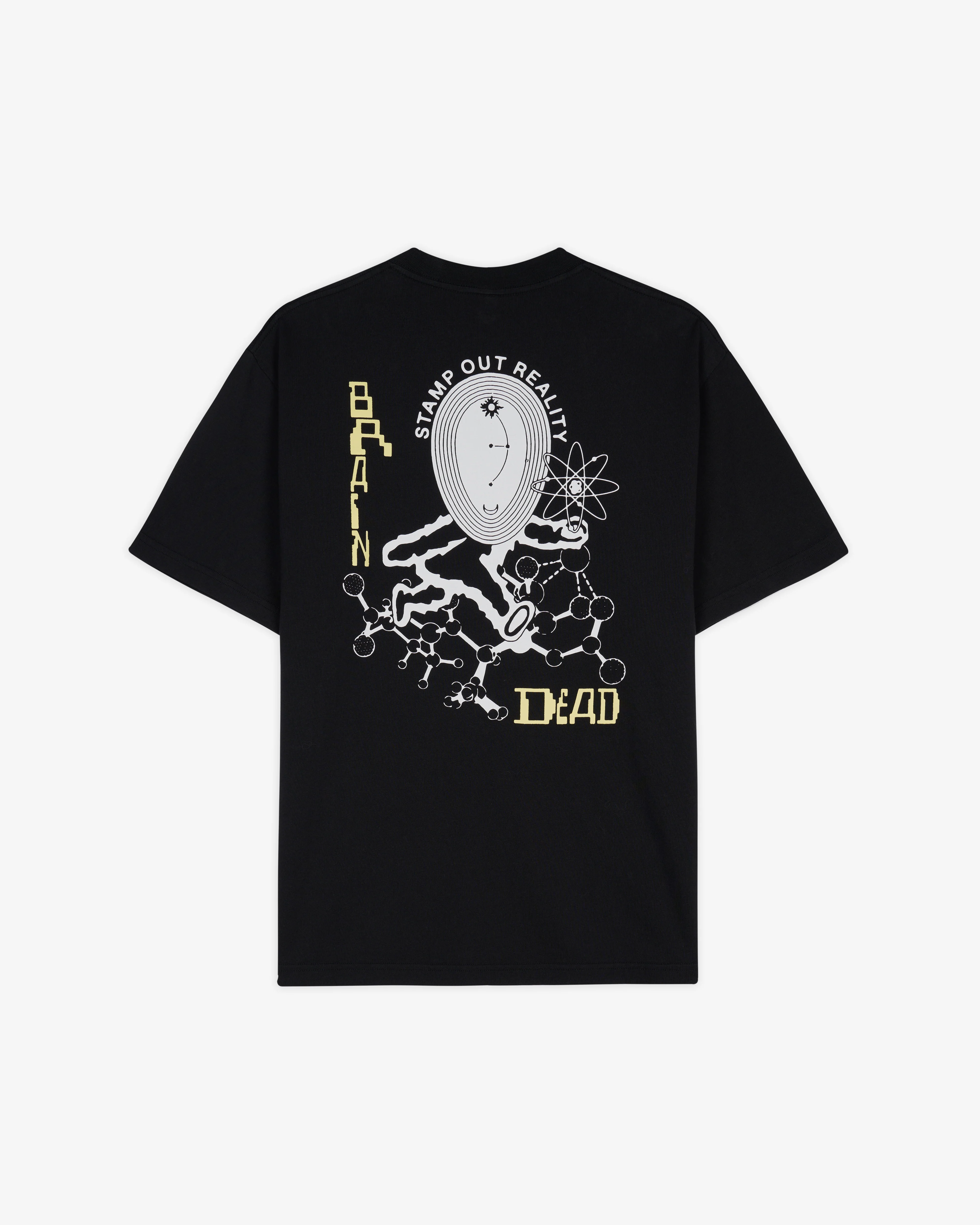 Brain Dead - Men's Hidden Tech T-Shirt - (Black) - Image 2