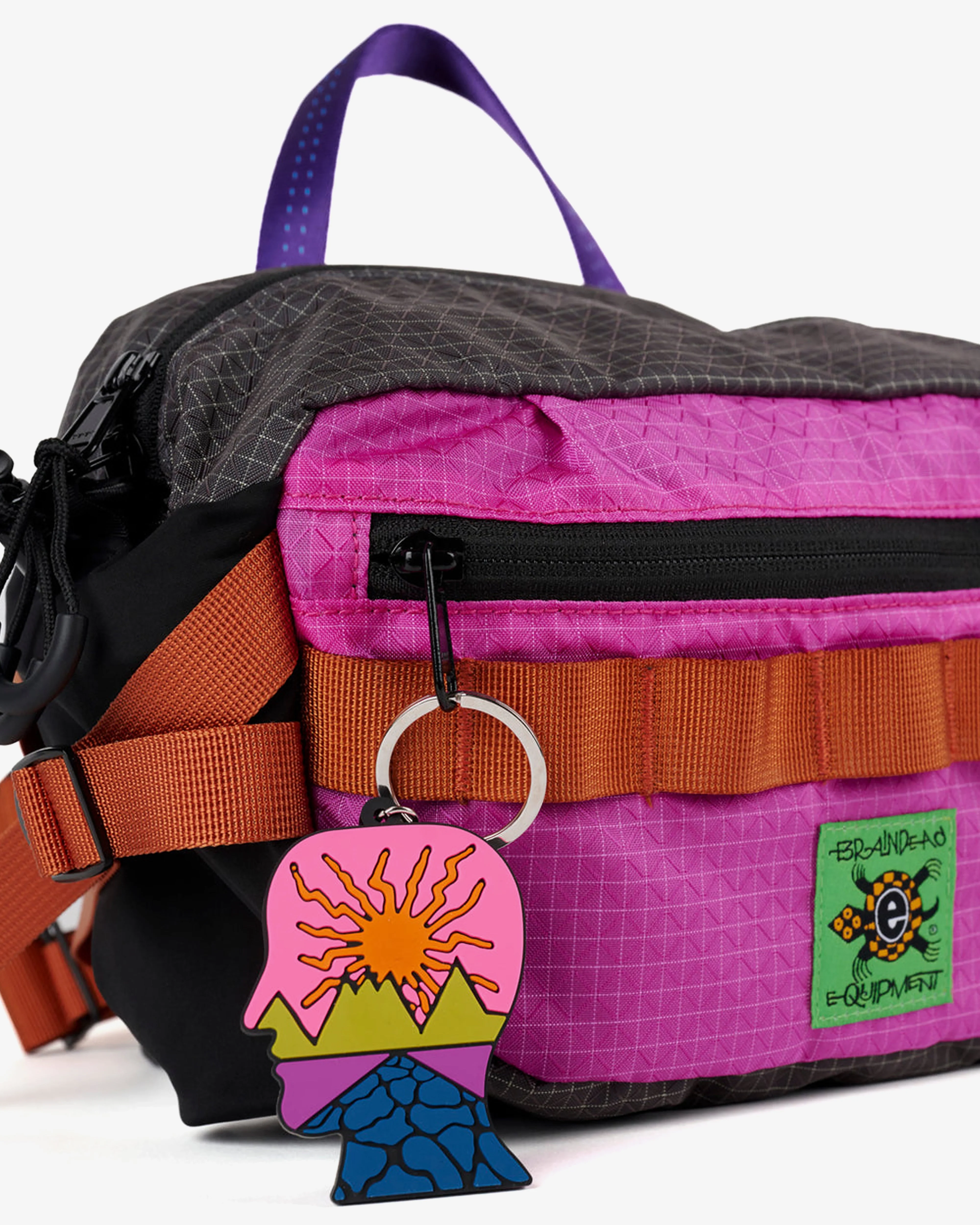 Brain Dead - Men's Hip Bag - (Pink) - Image 3